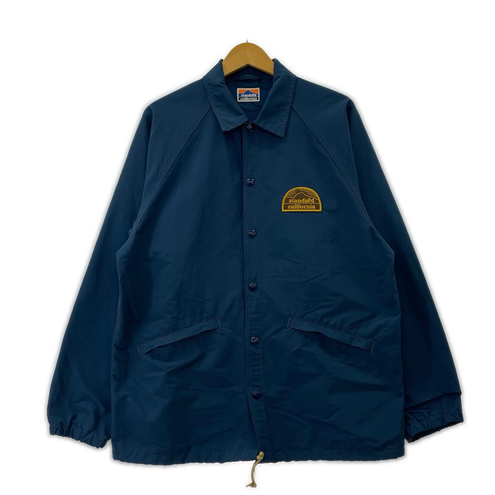 ジャケット 23ss/コーチ/NYV L ネイビー