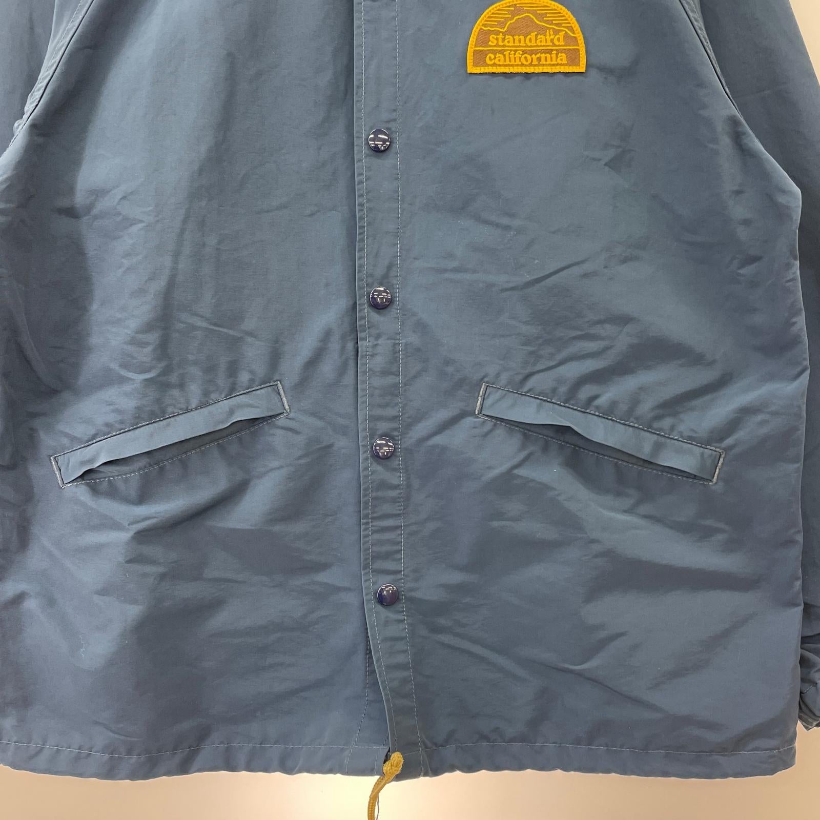 ジャケット 23ss/コーチ/NYV L ネイビー