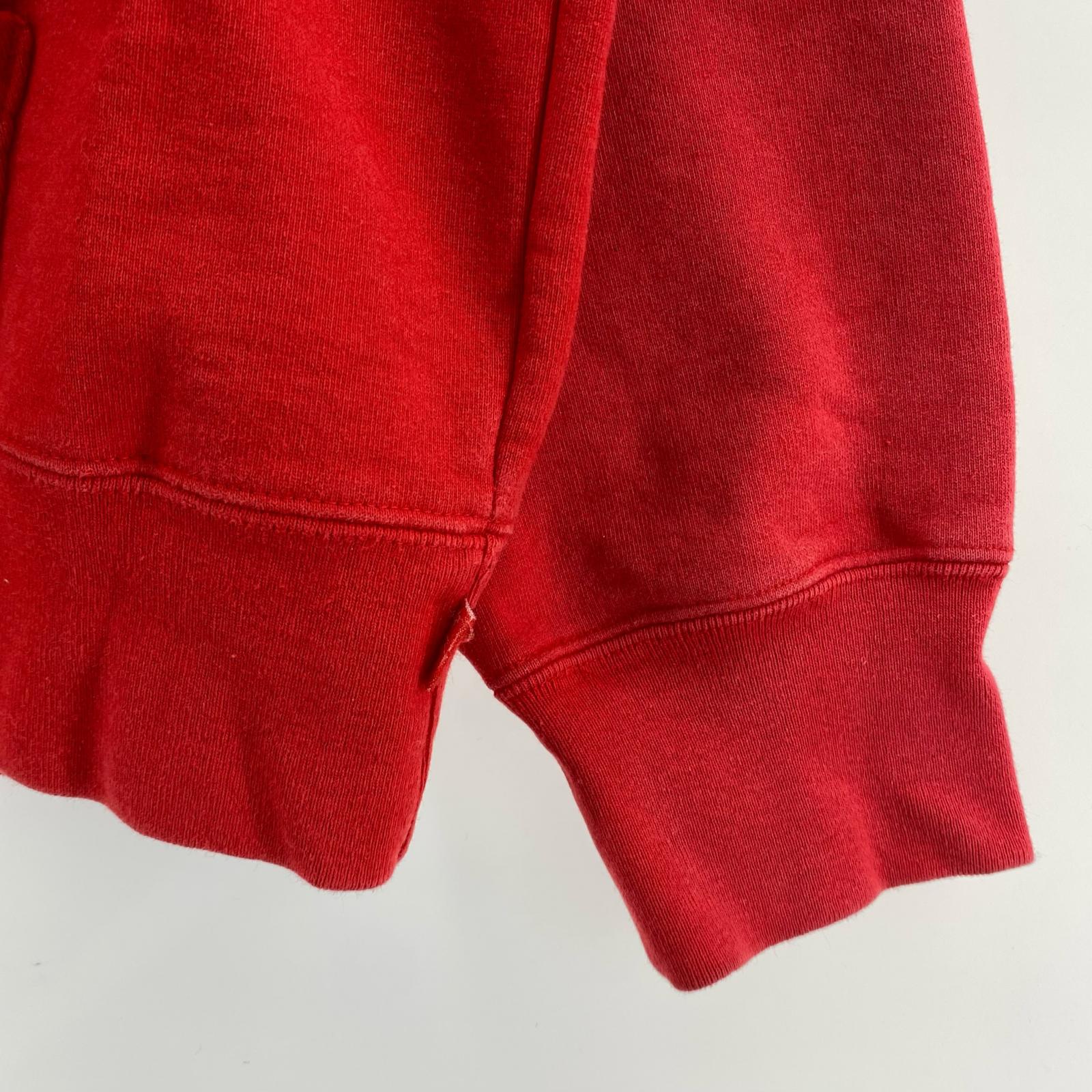 パーカー Duck Down Records Hooded Sweatshirt 赤 M M