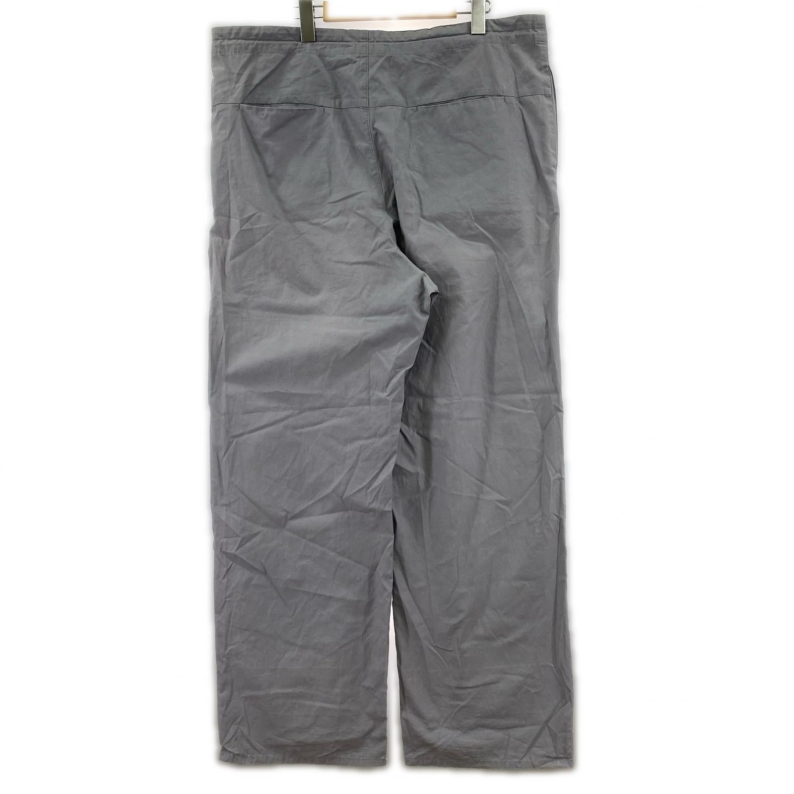パンツ 20SS/WASHED FINX TWILL EASY WIDE PANTS 5 グレー