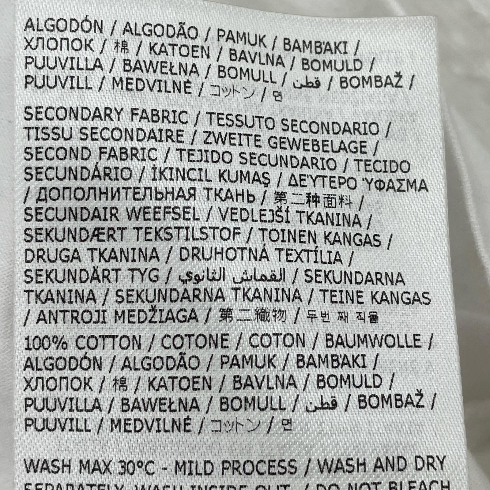 半袖Tシャツ 23SS ①⑩ カレンダーグラフィック ロゴTシャツ XL ホワイト