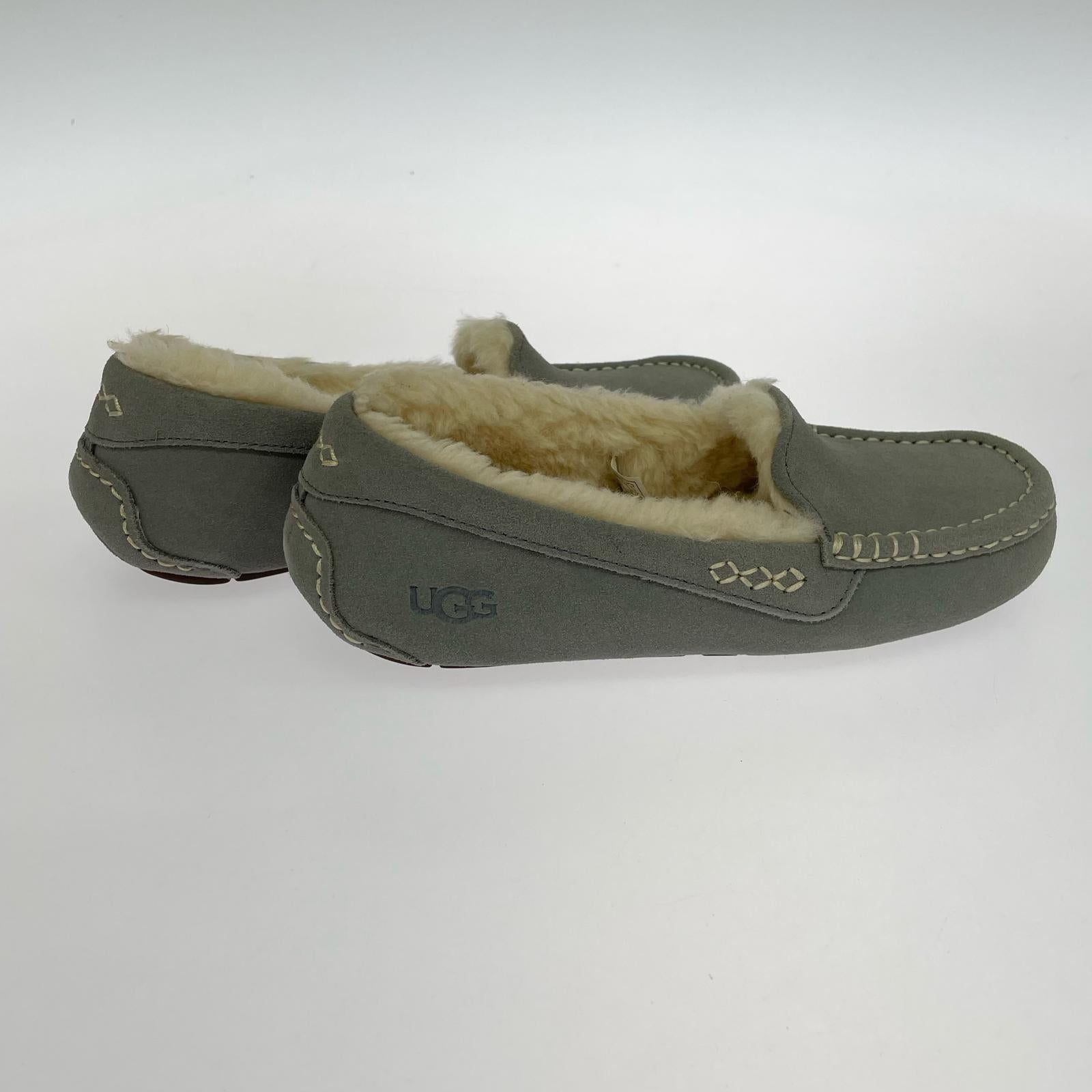 シューズ ANSLEY モカシンシューズ グレー (24.0) 24cm (US6 UK5 1/2 EU38) グレー