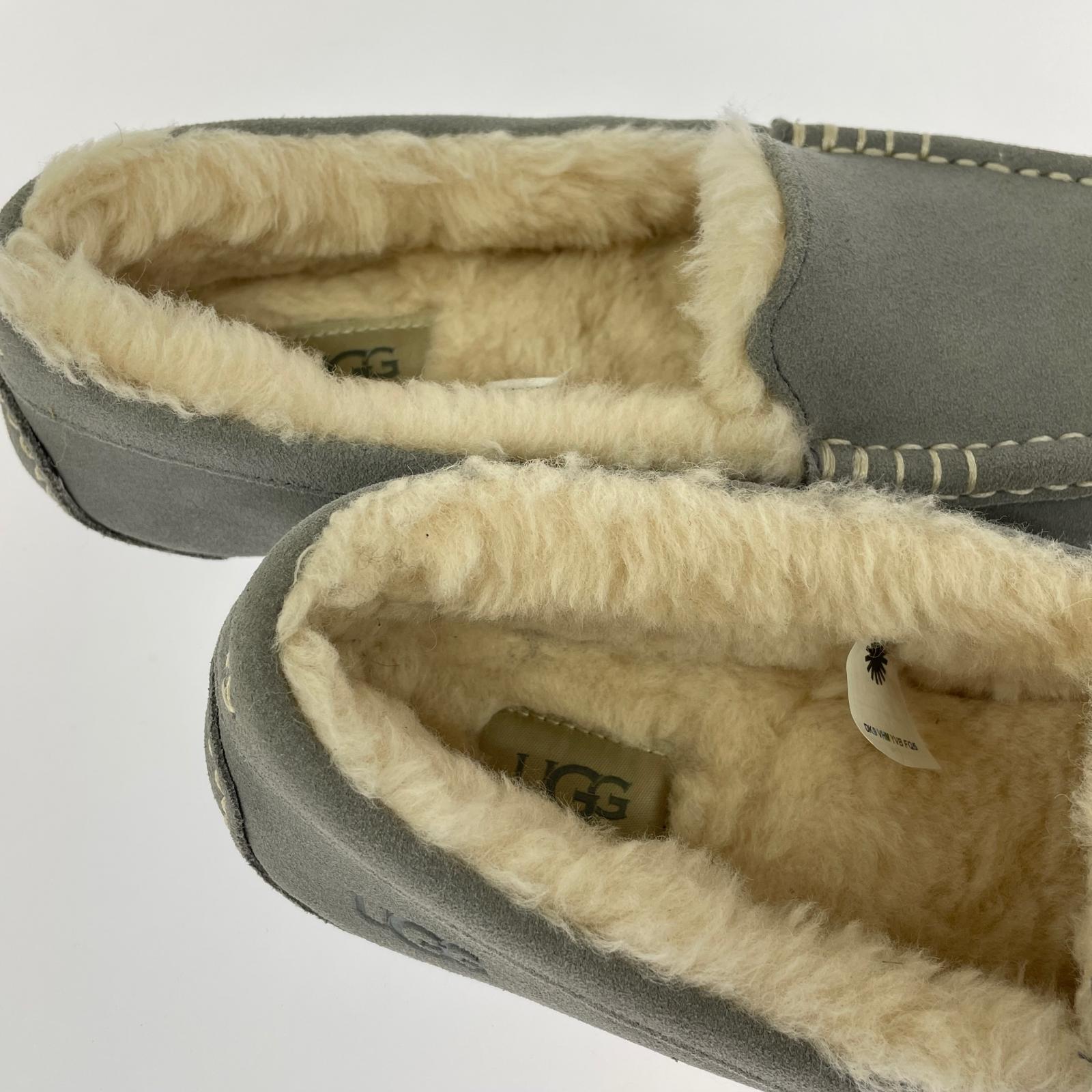 シューズ ANSLEY モカシンシューズ グレー (24.0) 24cm (US6 UK5 1/2 EU38) グレー