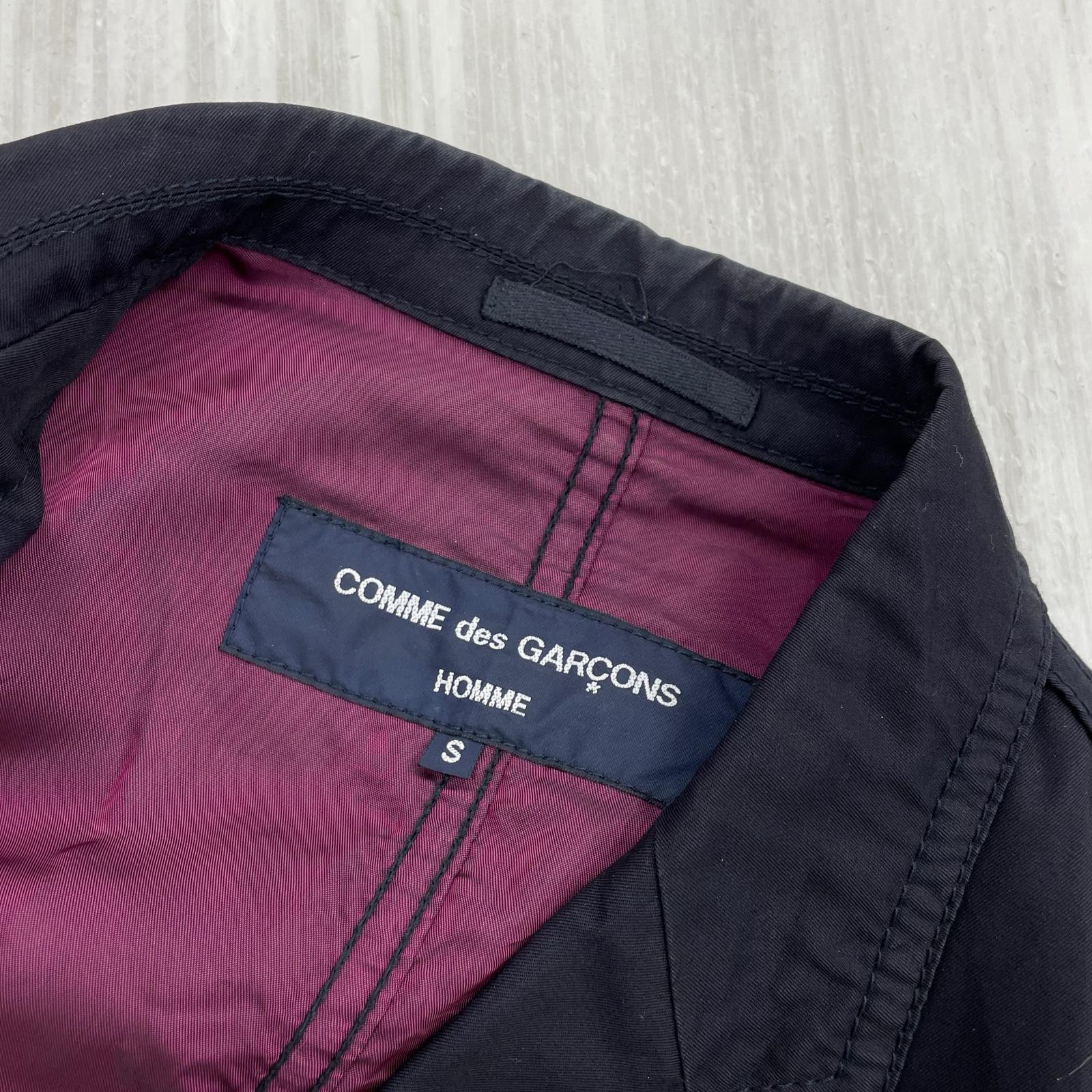 ジャケット COMME des GARCONS HOMME ウール3Bジャケット S ネイビー