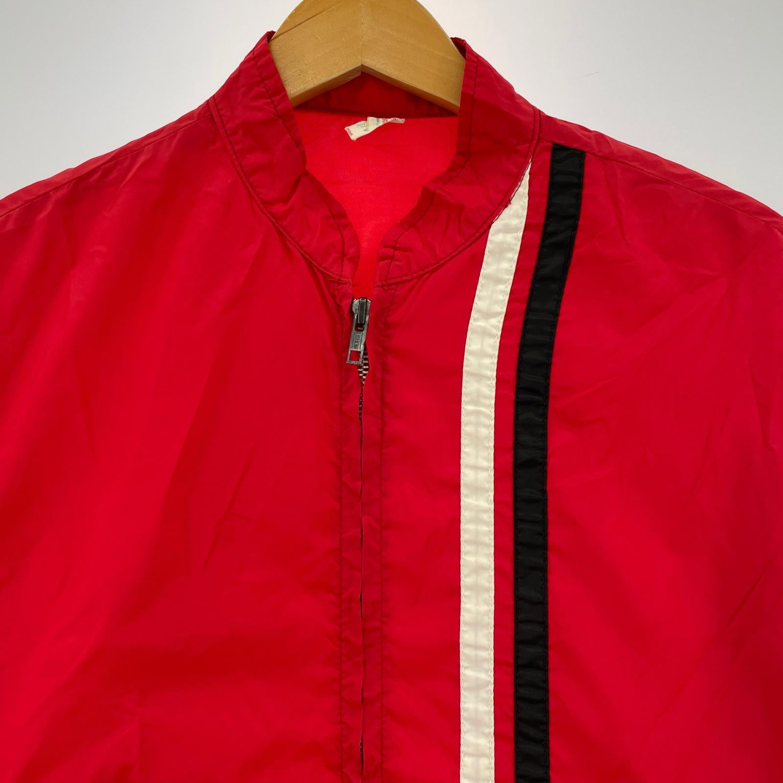 ジャケット 70s ルイヴィル ナイロン レッド レッド