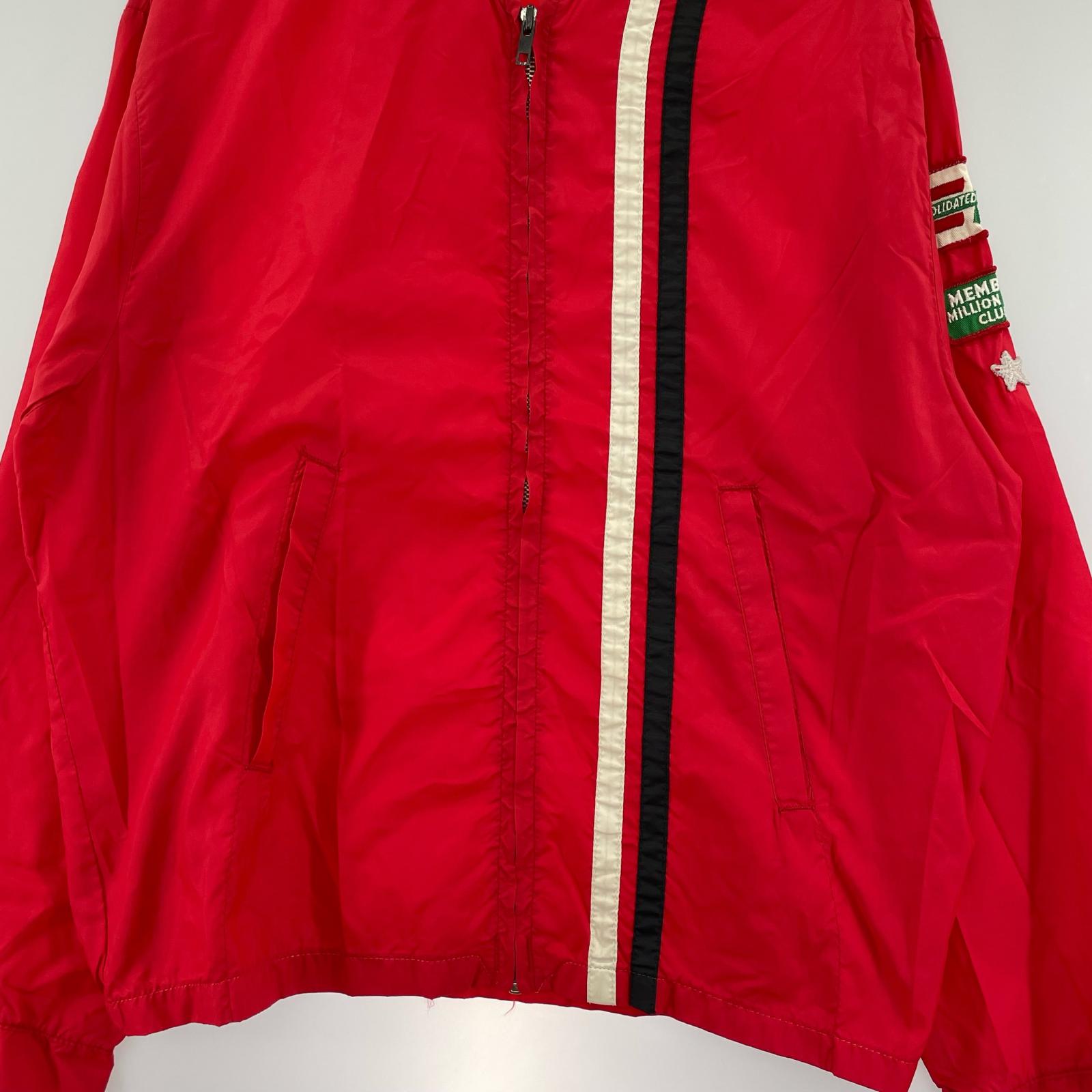 ジャケット 70s ルイヴィル ナイロン レッド レッド