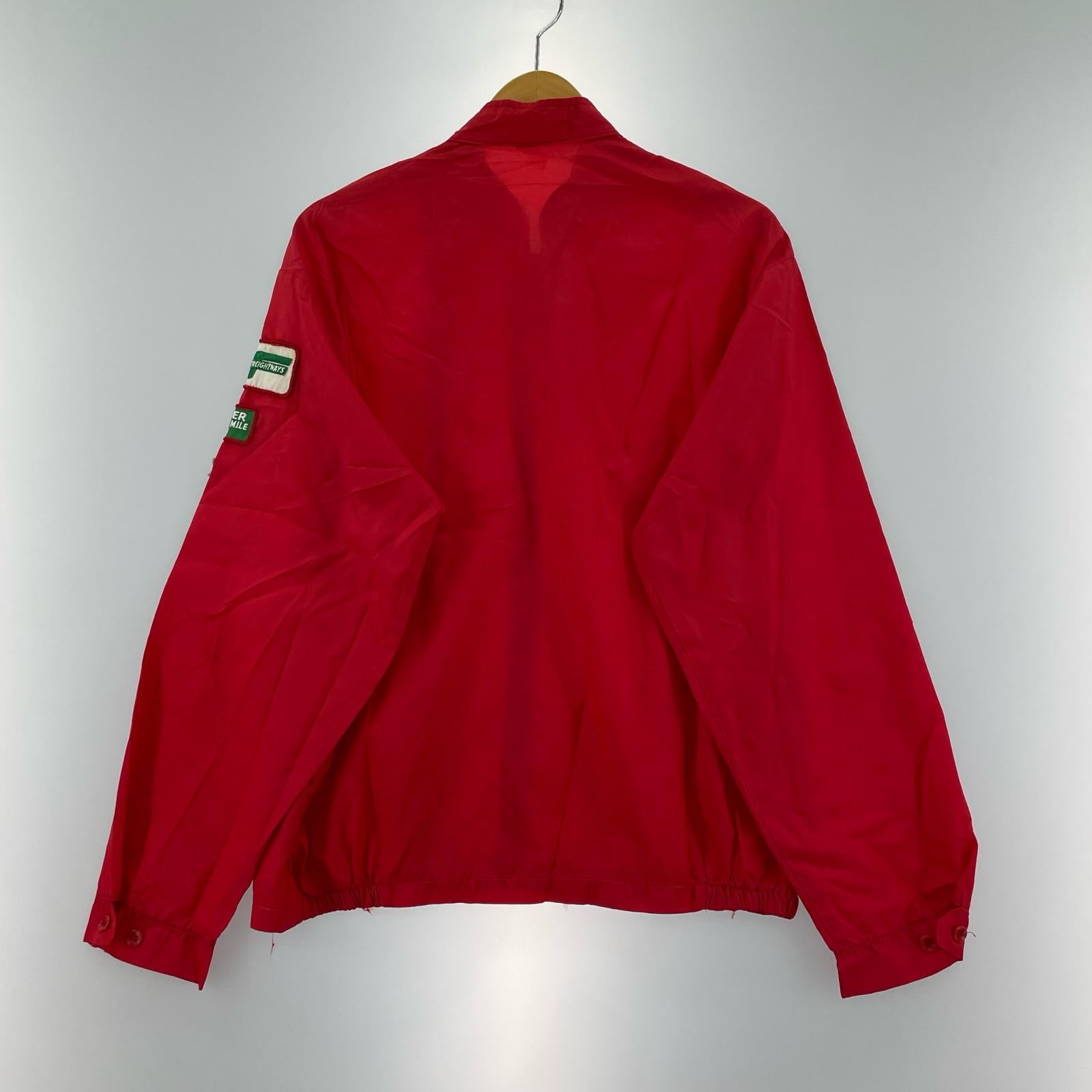 ジャケット 70s ルイヴィル ナイロン レッド レッド