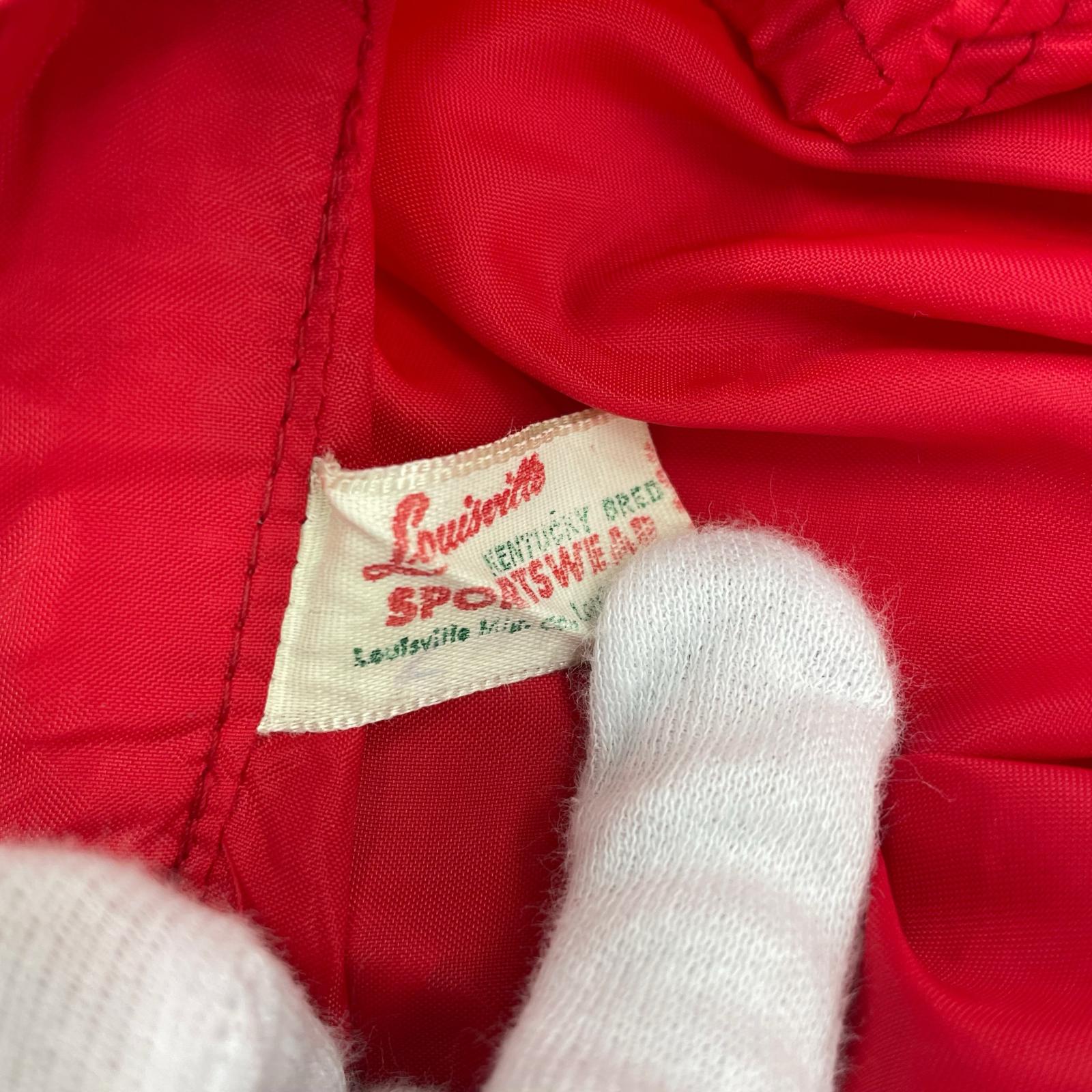 ジャケット 70s ルイヴィル ナイロン レッド レッド
