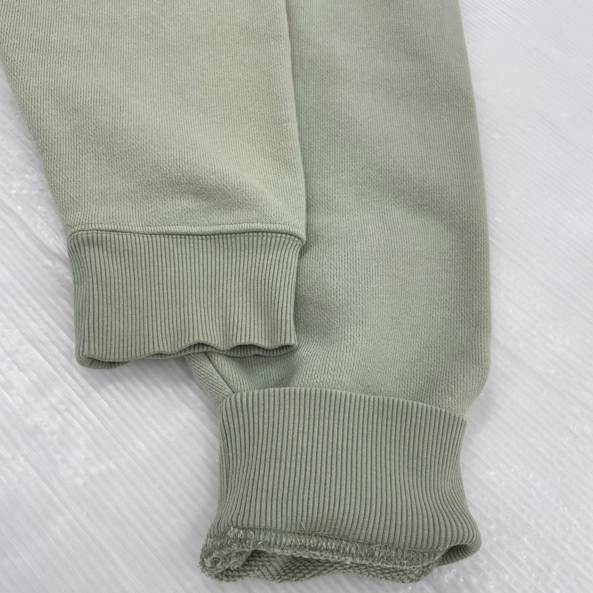 スウェット NINETY ハーフジップ 緑(XL) グリーン