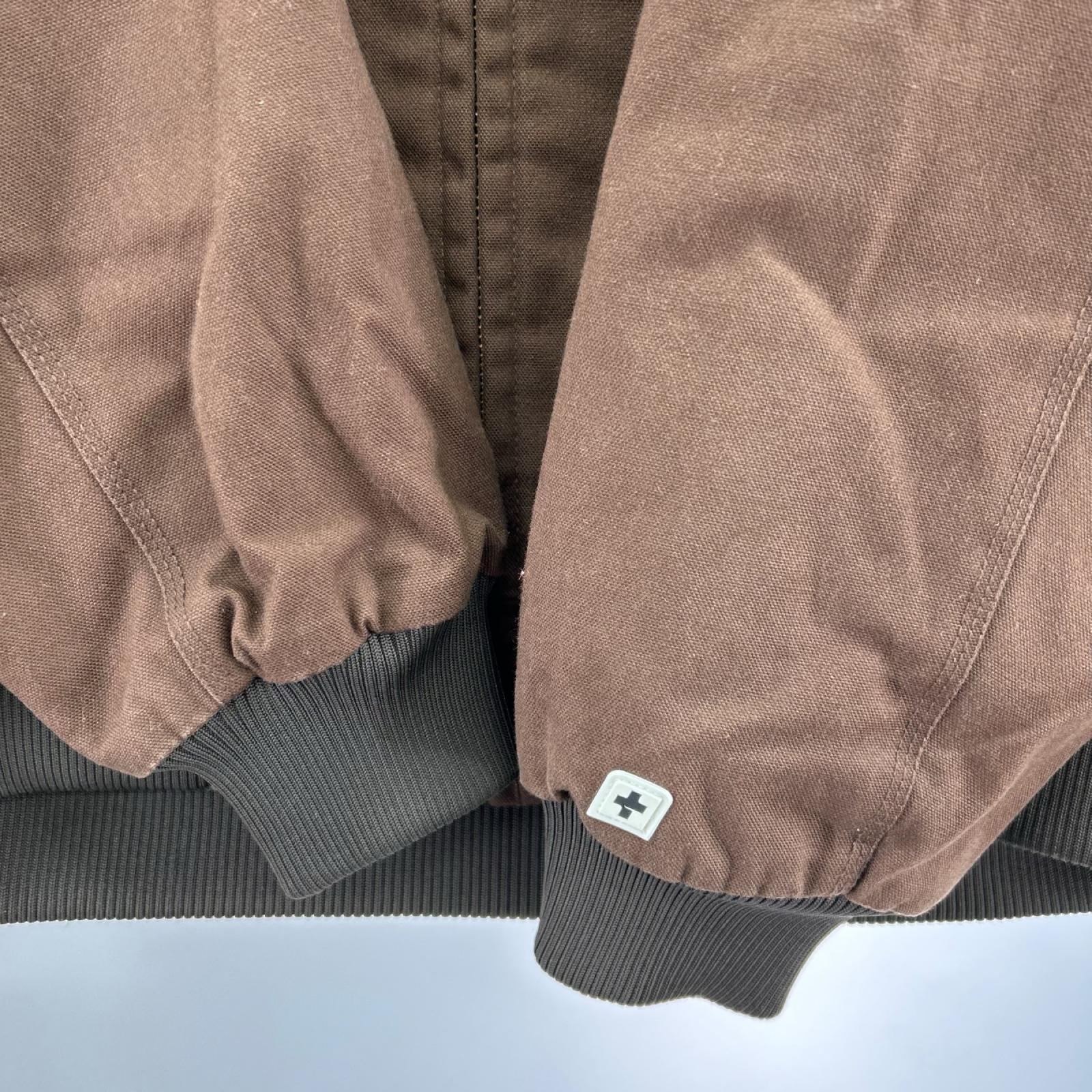 ブルゾン PLUSLbyXLARGE PLACTIVEJACKET 茶 (XL) ブラウン