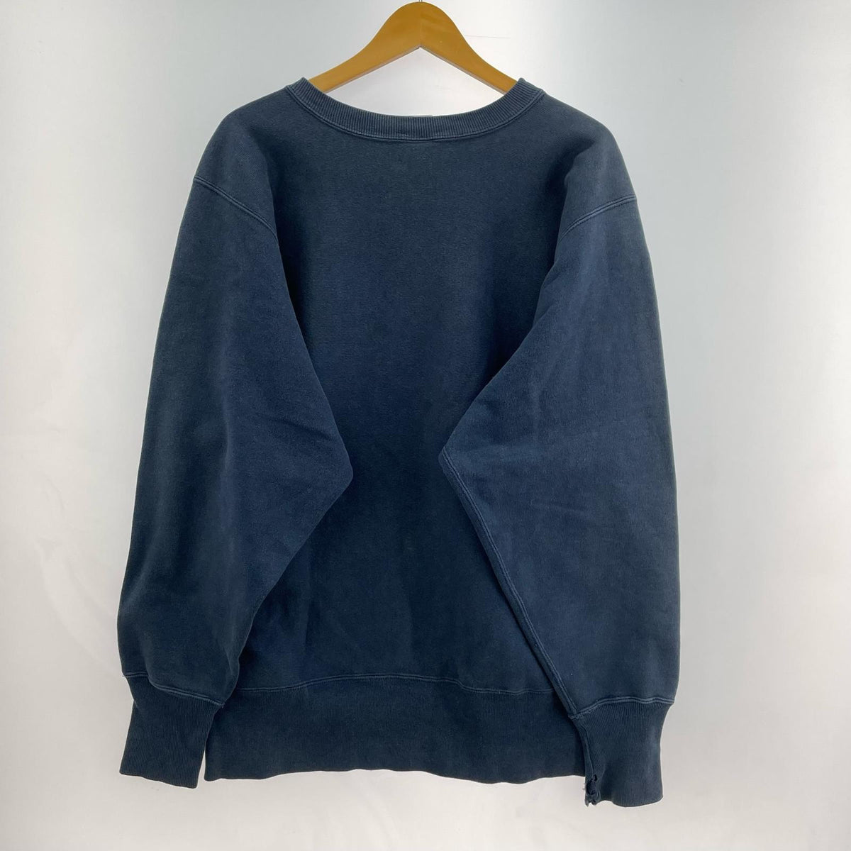スウェット 刺繍タグ northwestern ネイビー L ネイビー