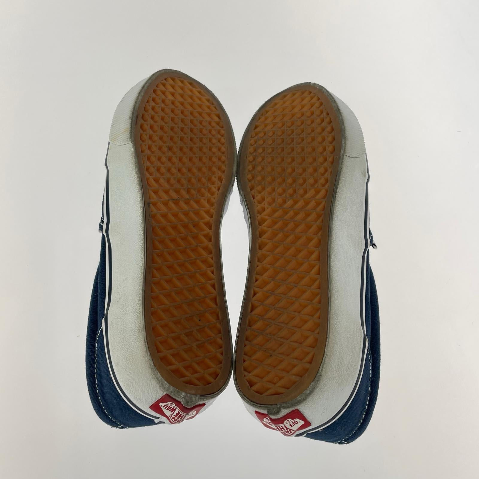スニーカー ×beams/slip-on/26.5 26.5cm (US8 1/2 UK8 EU43) ネイビー