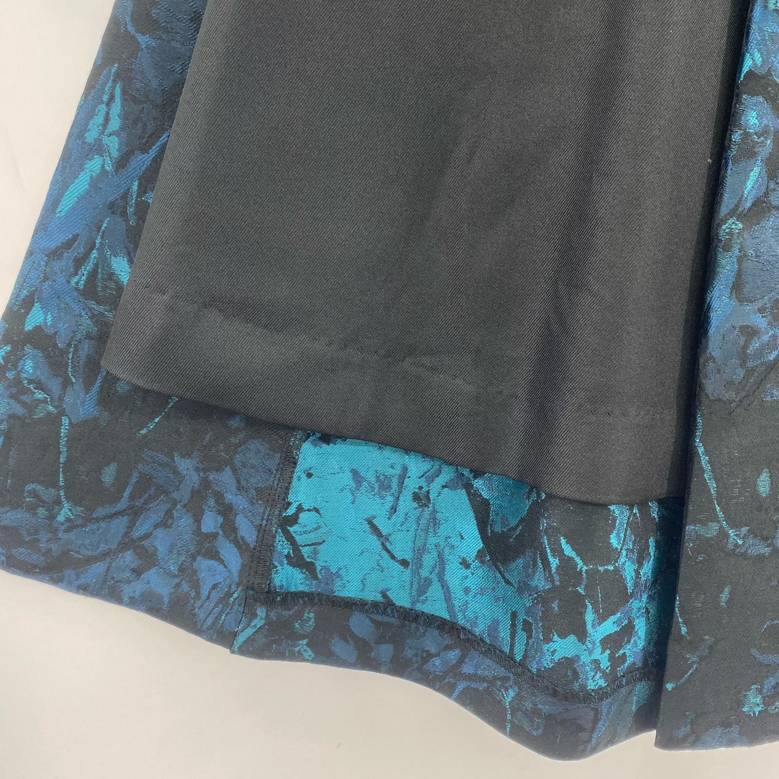 ロングスカート ガラキリカエフレアスカート BLU
