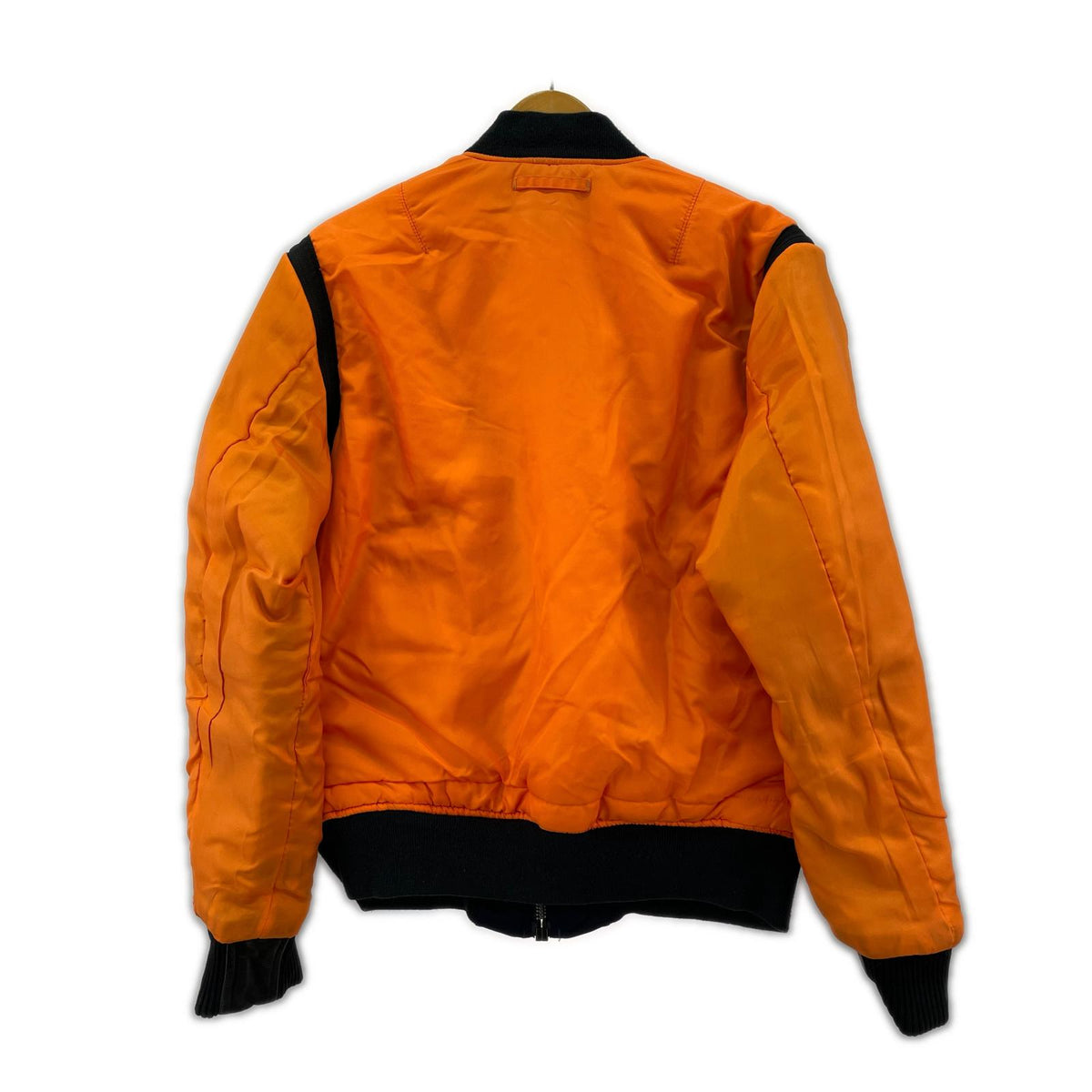 ジャケット 24karats 袖レザー MA-1ジャケット ネイビー M M ネイビー