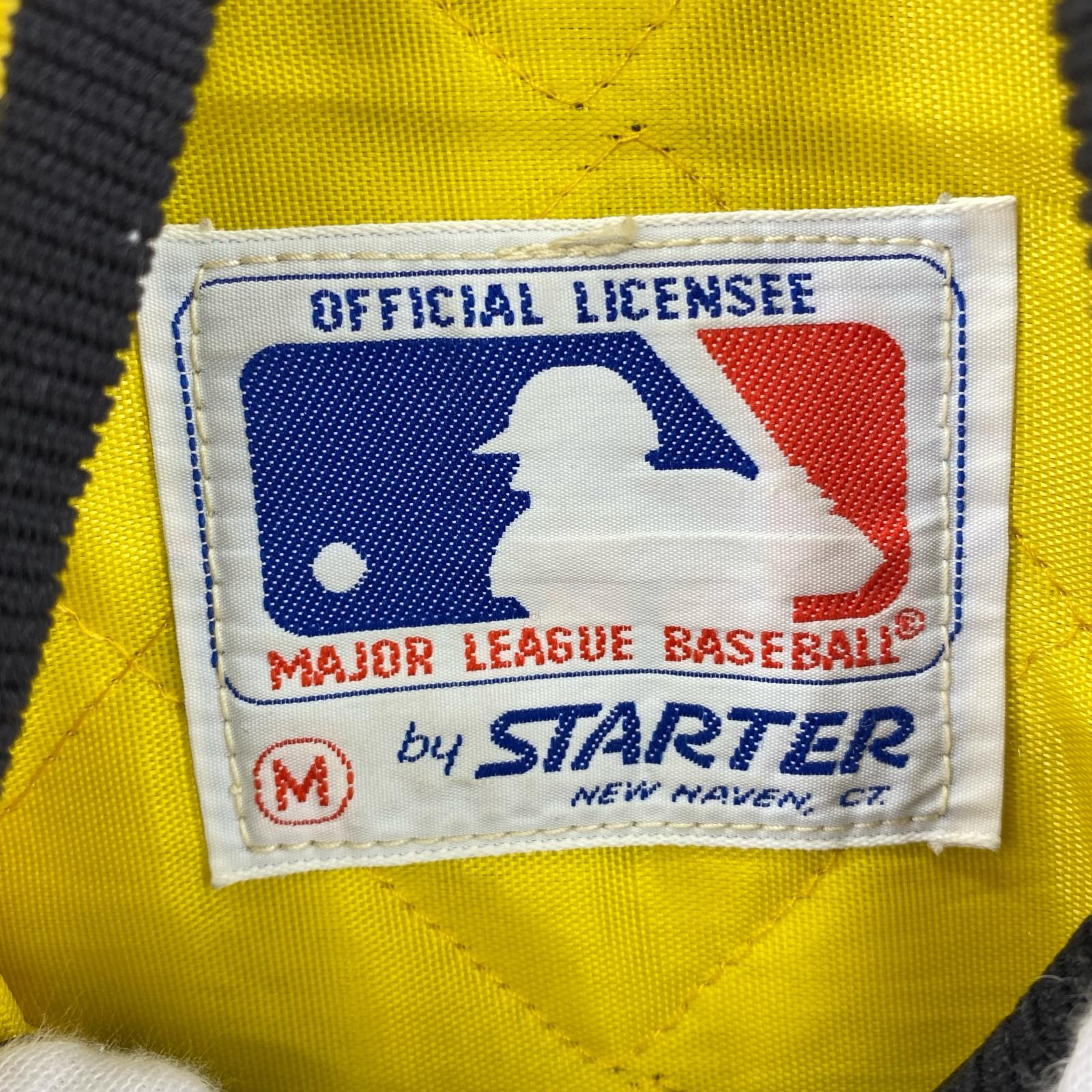 ジャケット STARTER スタジャン キズ M ブラック
