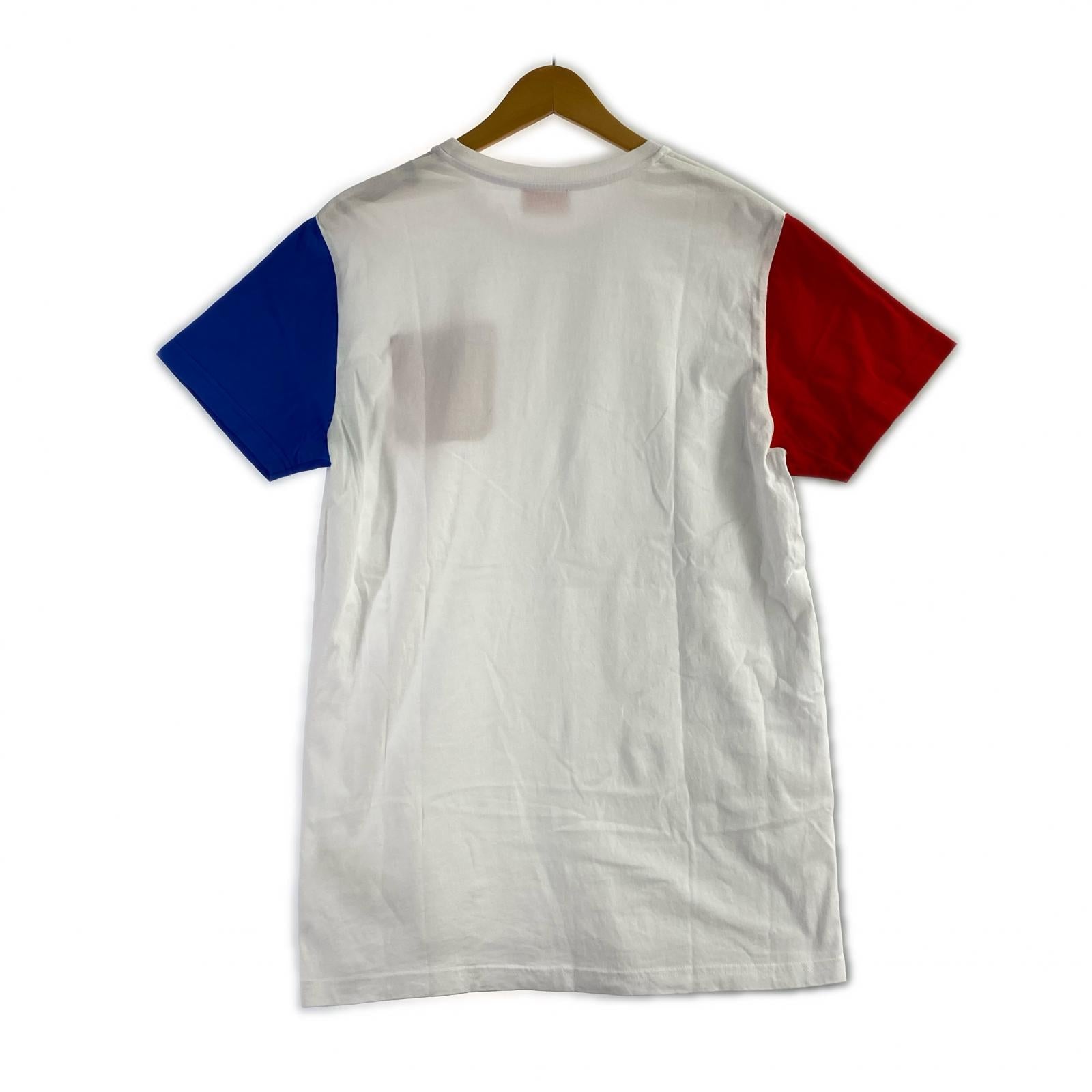半袖Tシャツ ポケT トリコカラー 白 (16Y) ホワイト