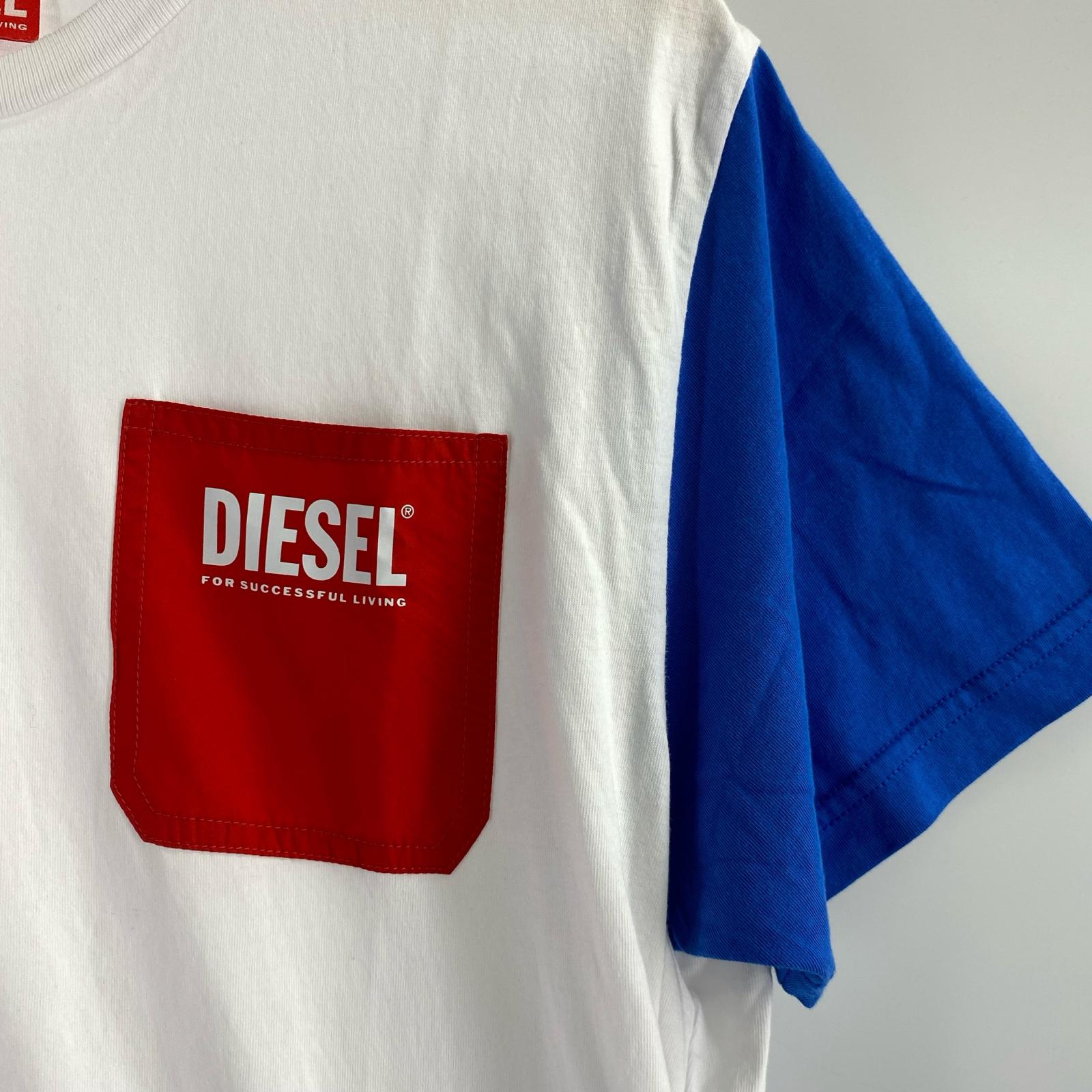 半袖Tシャツ ポケT トリコカラー 白 (16Y) ホワイト
