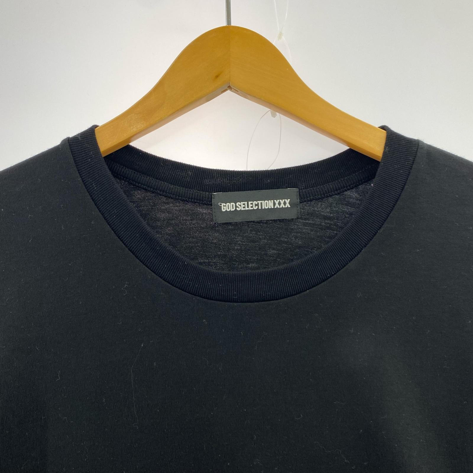 長袖Tシャツ プリントデザイン XXL 黒 ブラック