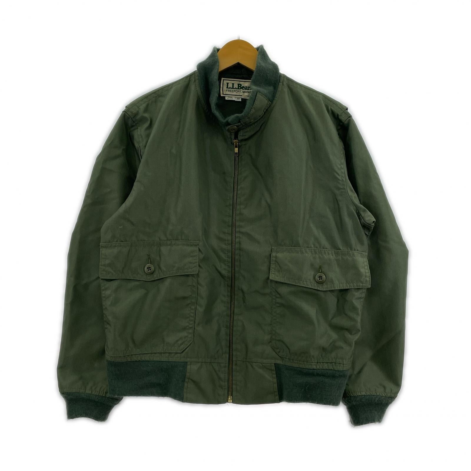ブルゾン 80s usa製 L.L.Bean G-8ゴンズ-38 38 グリーン