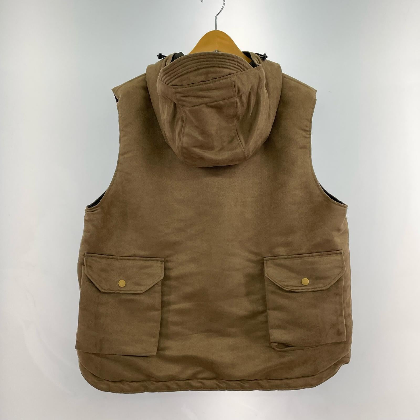 ダウンベスト PRIMALOFT/Field Vest-PC Coated Cloth M ブラウン