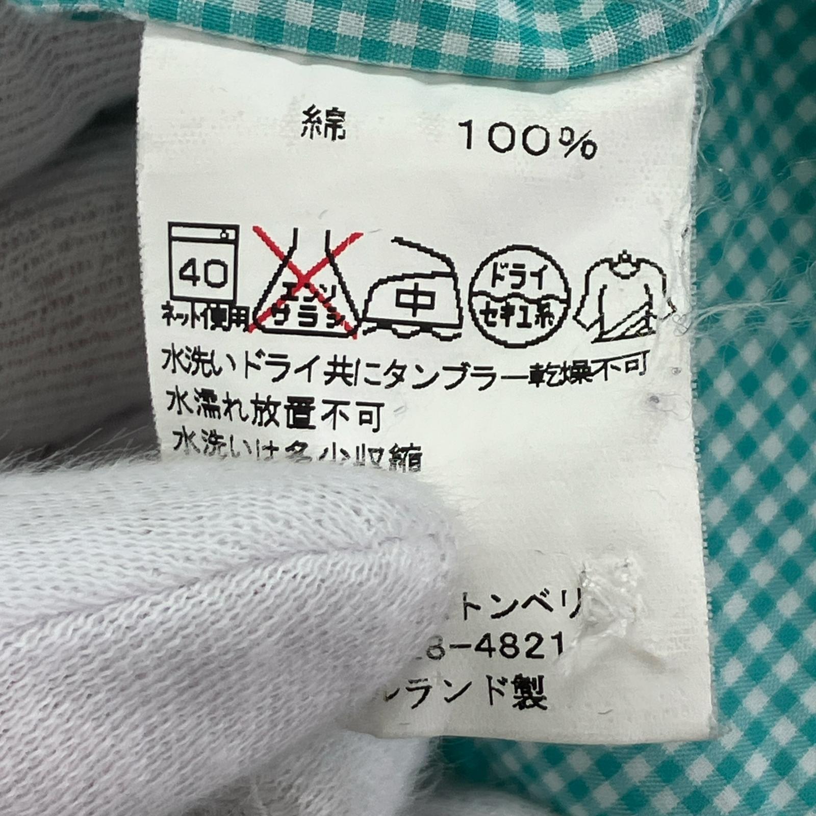 長袖シャツ james mortimer/40/ギンガム 40