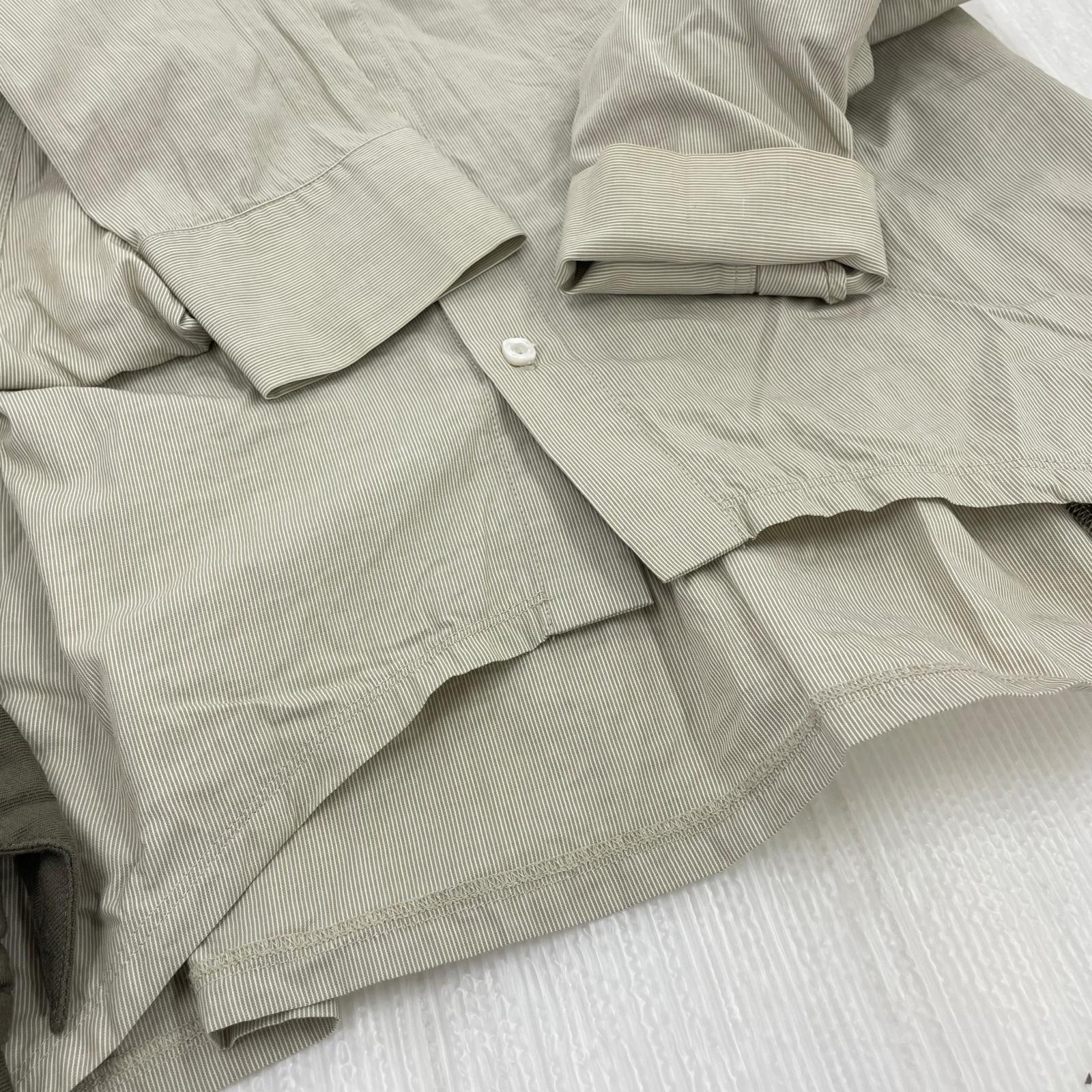 長袖シャツ Kiko Kostadinov 24AW rino twisted shirt 46