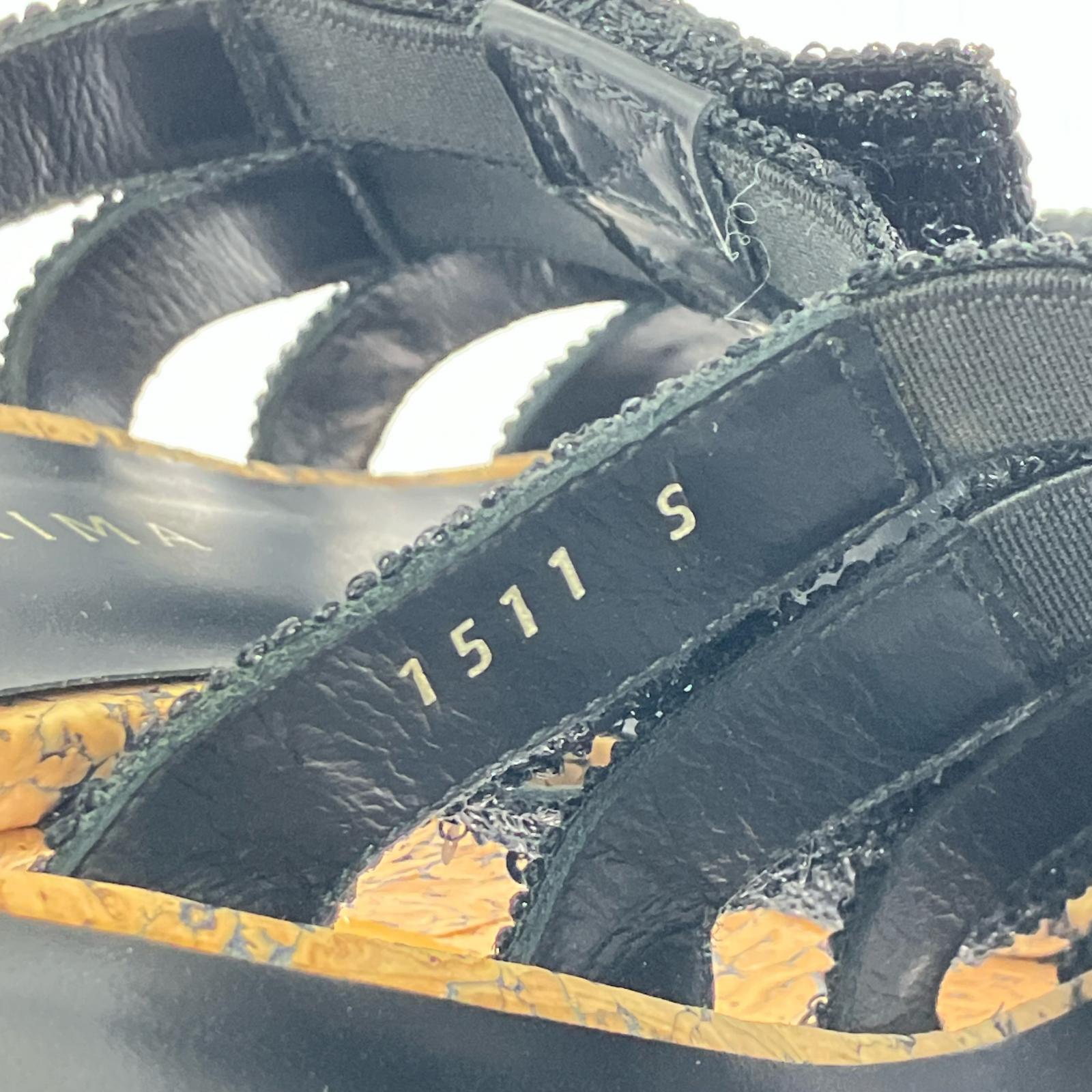 シューズ anteprima サンダル 黒 S S ブラック