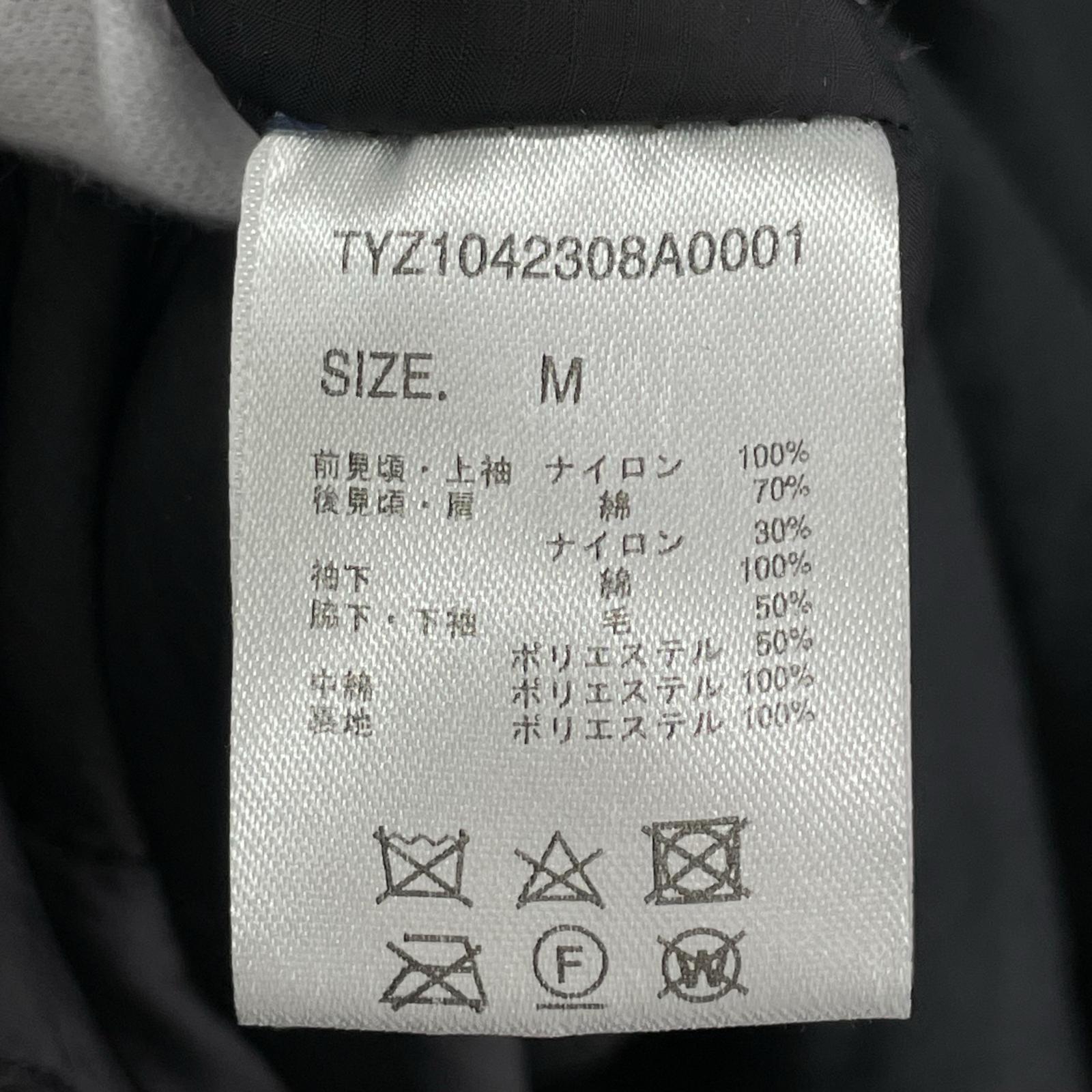 ジャケット etsinta モンスター中綿オーバーコート M M ブラック