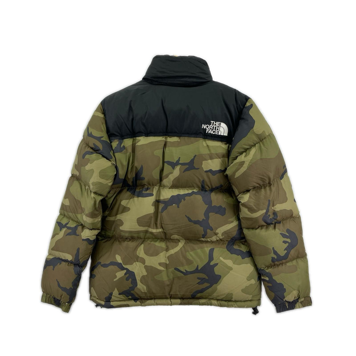 ダウンジャケット nuptse jacket M カモ M