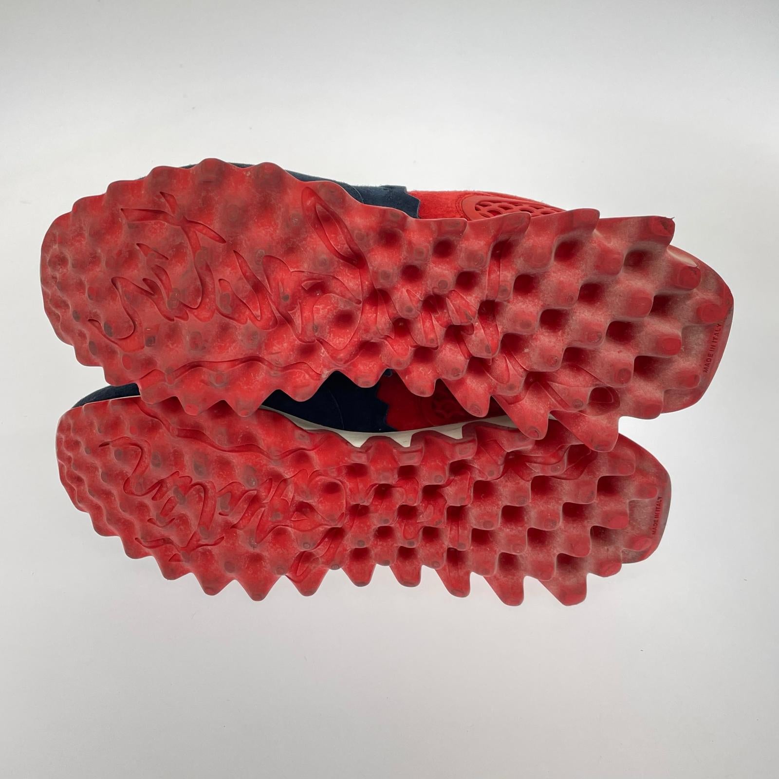 C.Louboutin LOUBISHARK ルビシャークスニーカー 43 紺×赤 43