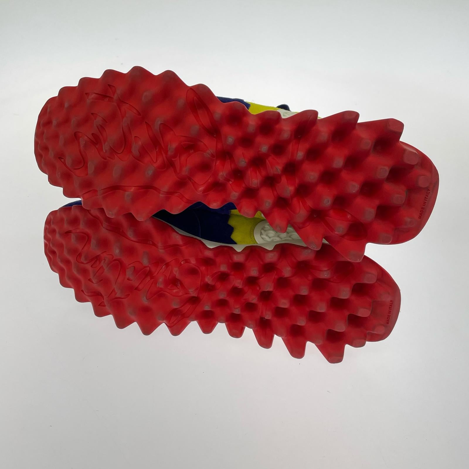 C.Louboutin LOUBISHARK ルビシャークスニーカー 43 紫×黄 43