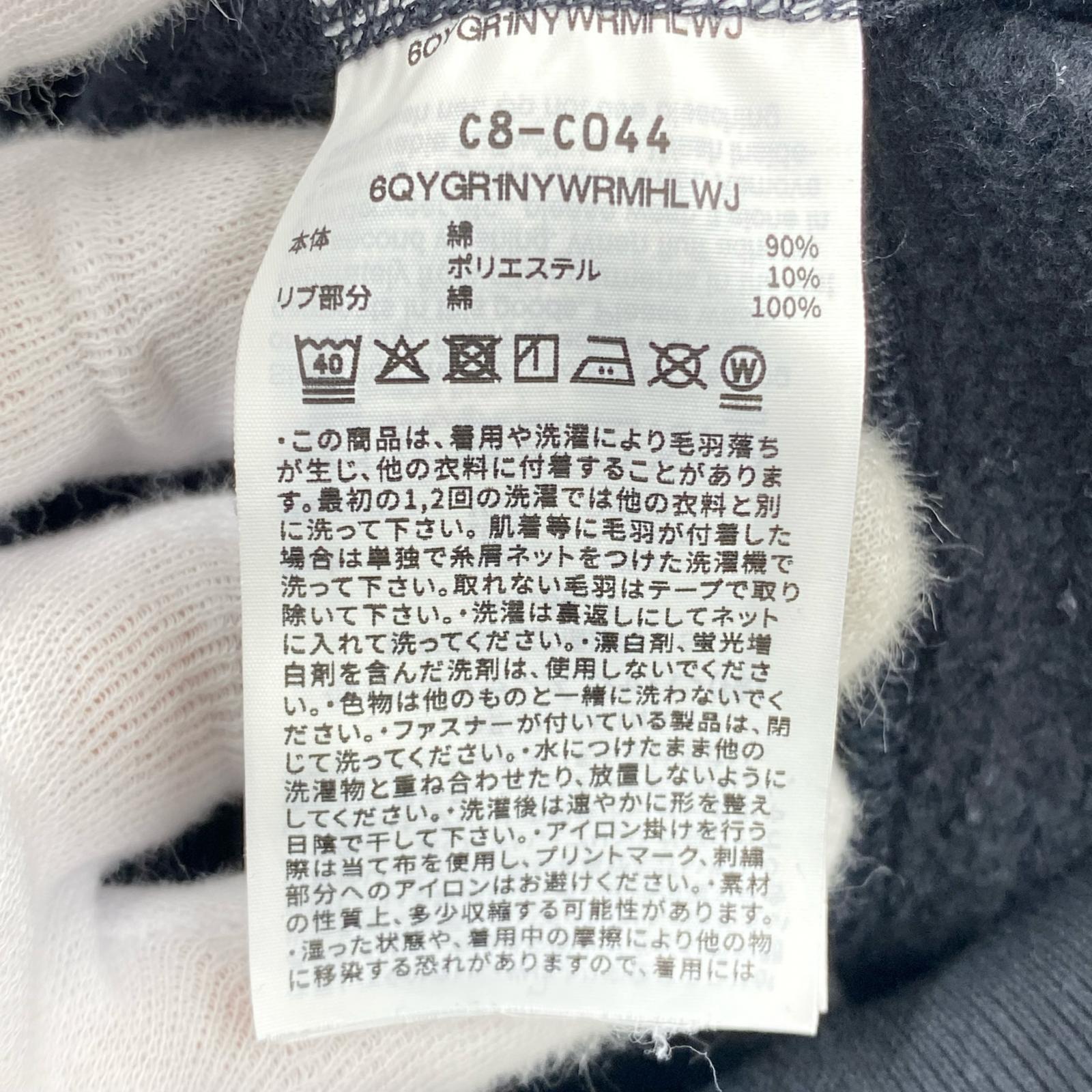 スウェット x HONMA REVERSE WEAVE 黒 スウェット ブラック