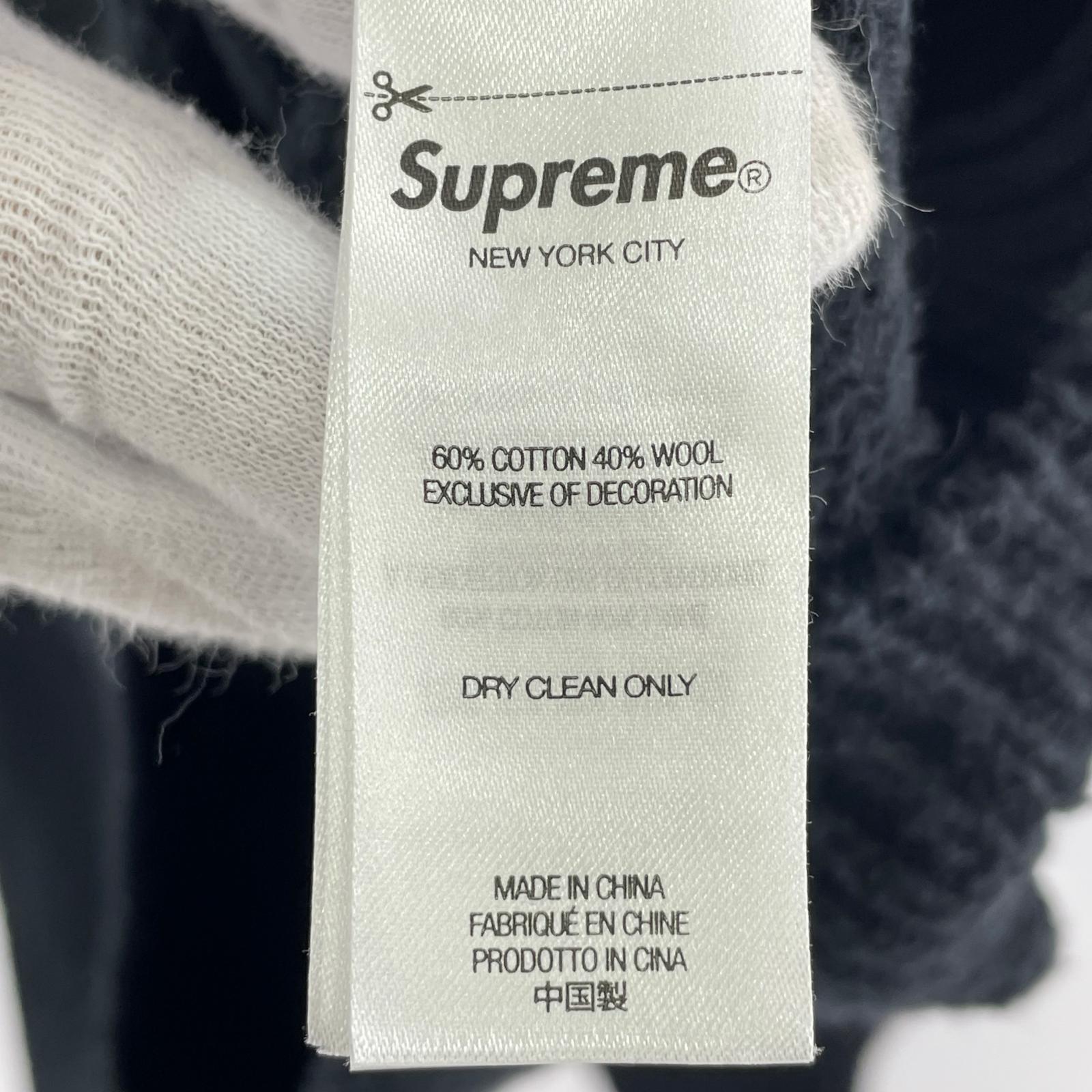 ニット 25FW Contrast Logo Sweater 中古 S ブラック