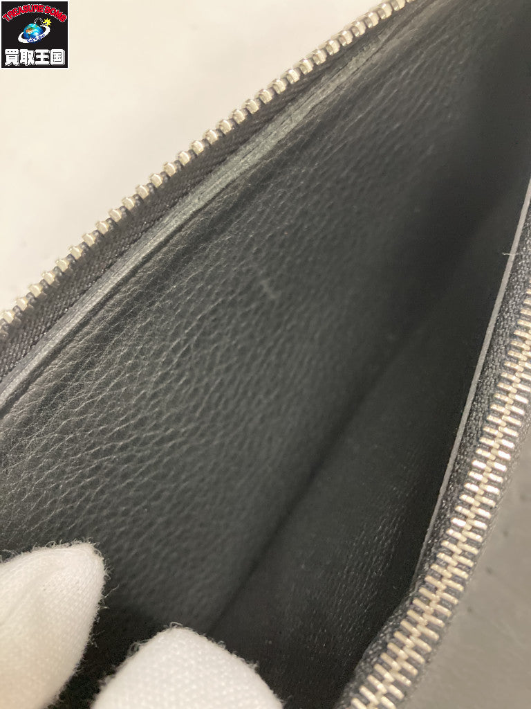 LV ジッピーウォレット ヴェルティカル 黒