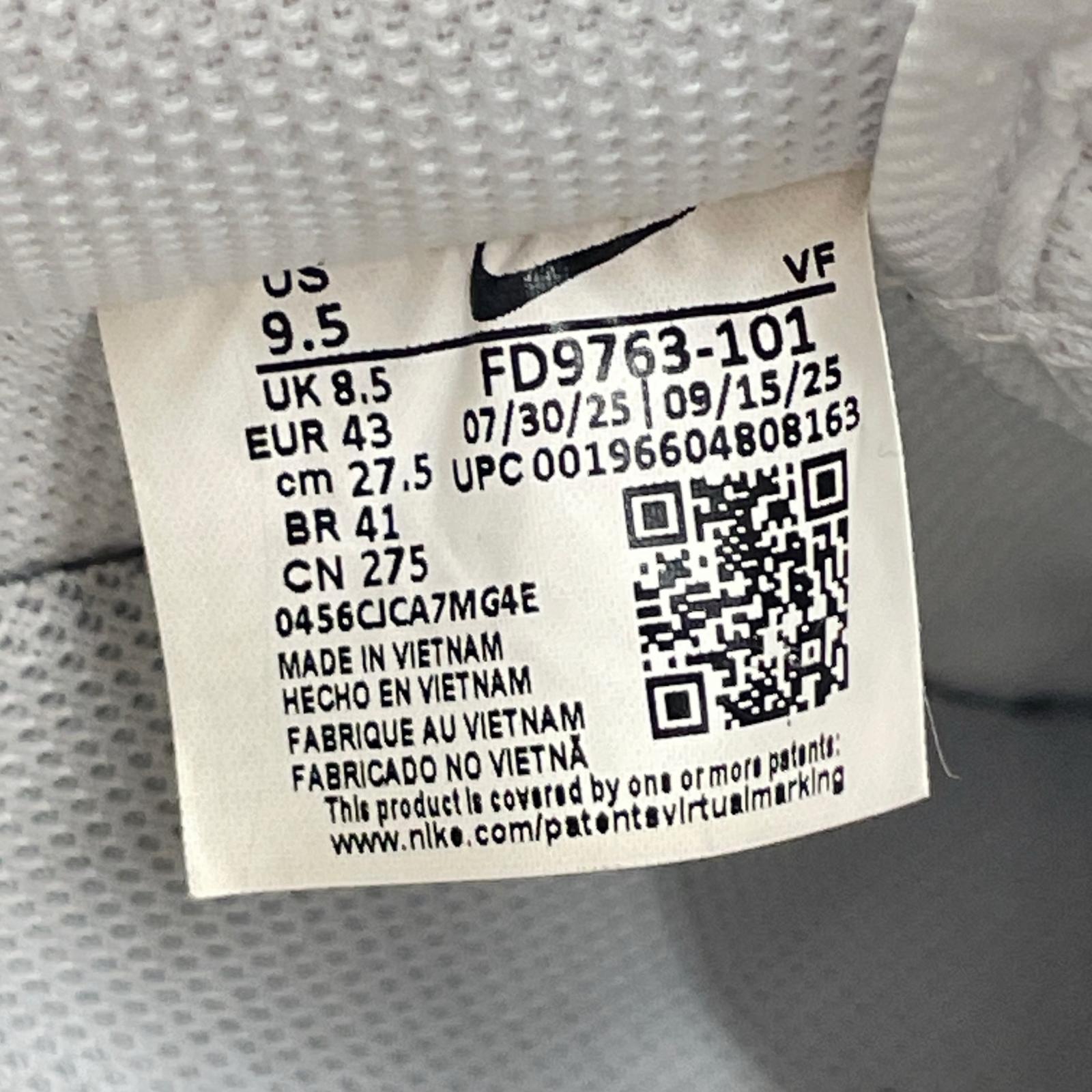スニーカー MFD9763 101 AIR FORCE 1 27.5cm (US9 1/2 UK9 EU45)
