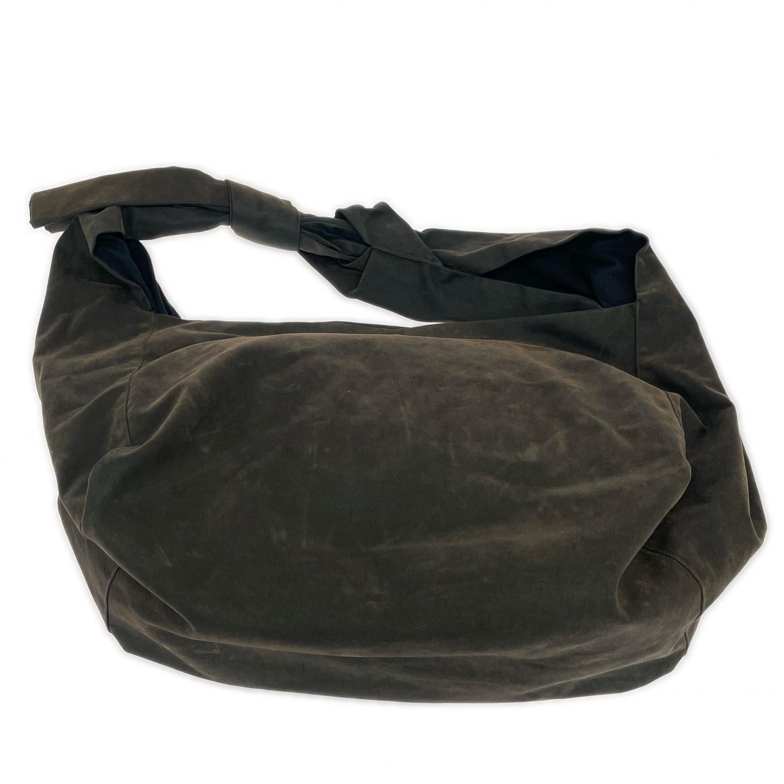 ショルダーバッグ WASHED KNOTTED LIDIA BAG ブラウン ブラウン