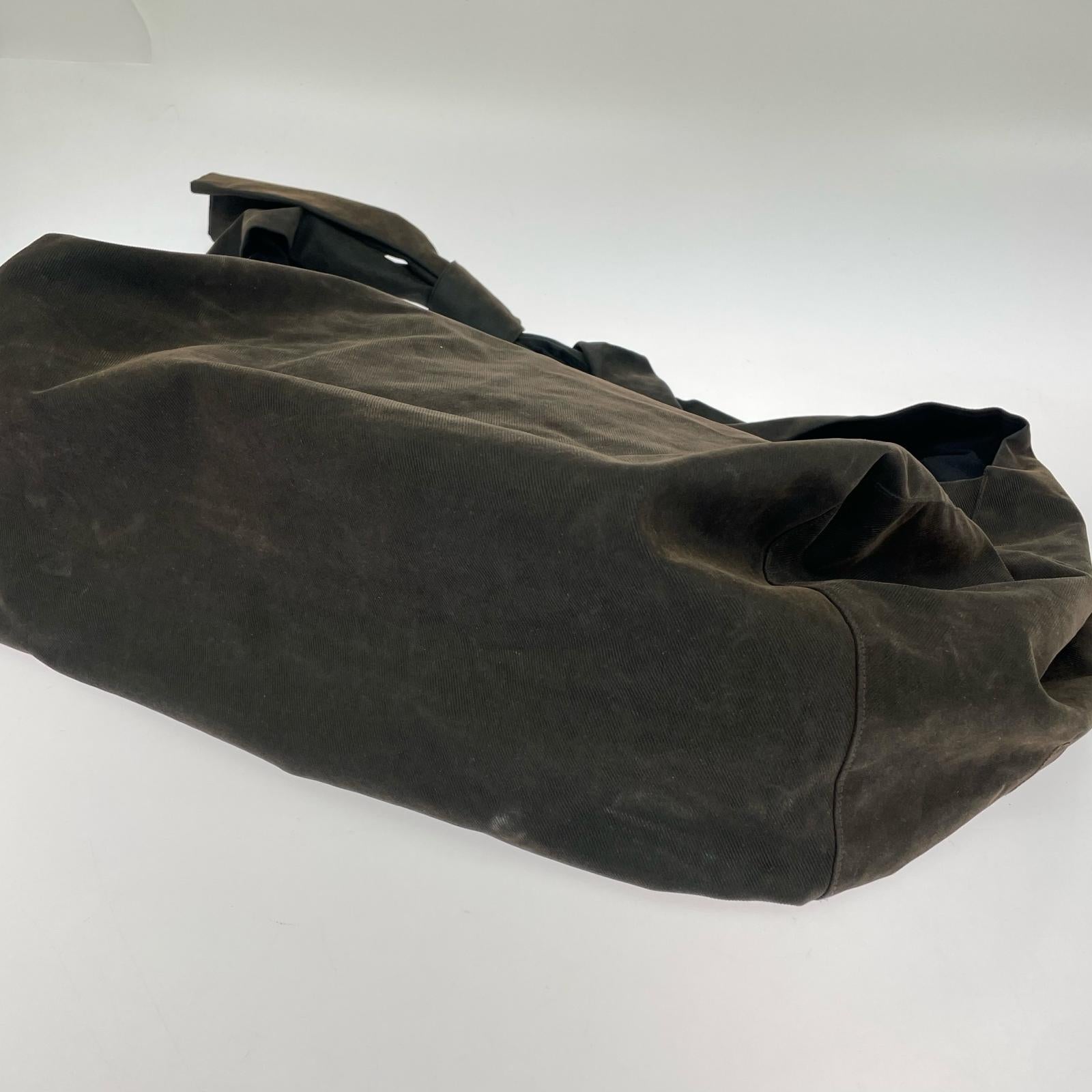 ショルダーバッグ WASHED KNOTTED LIDIA BAG ブラウン ブラウン