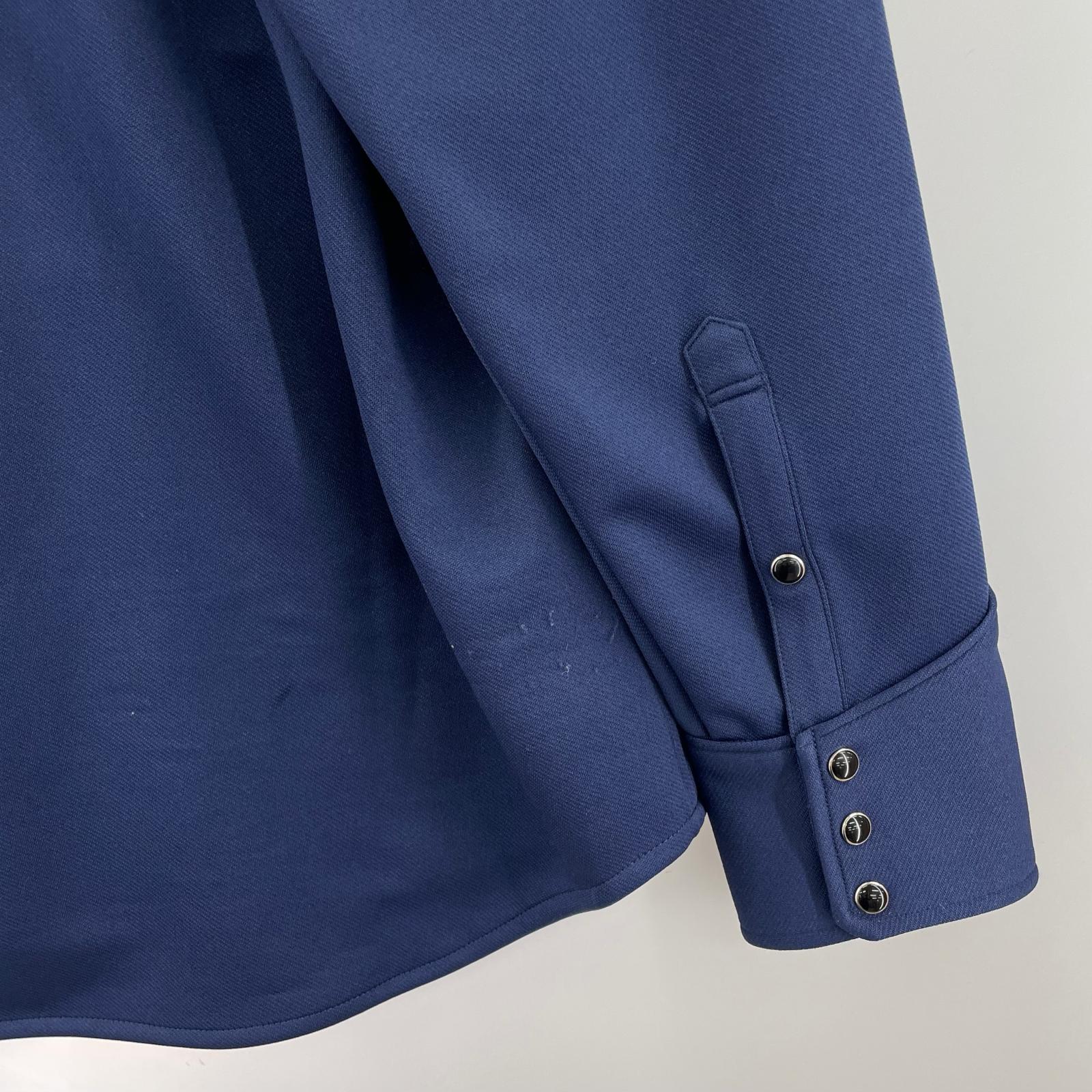 長袖シャツ JERSEY WESTERN SHIRT XL ブルー