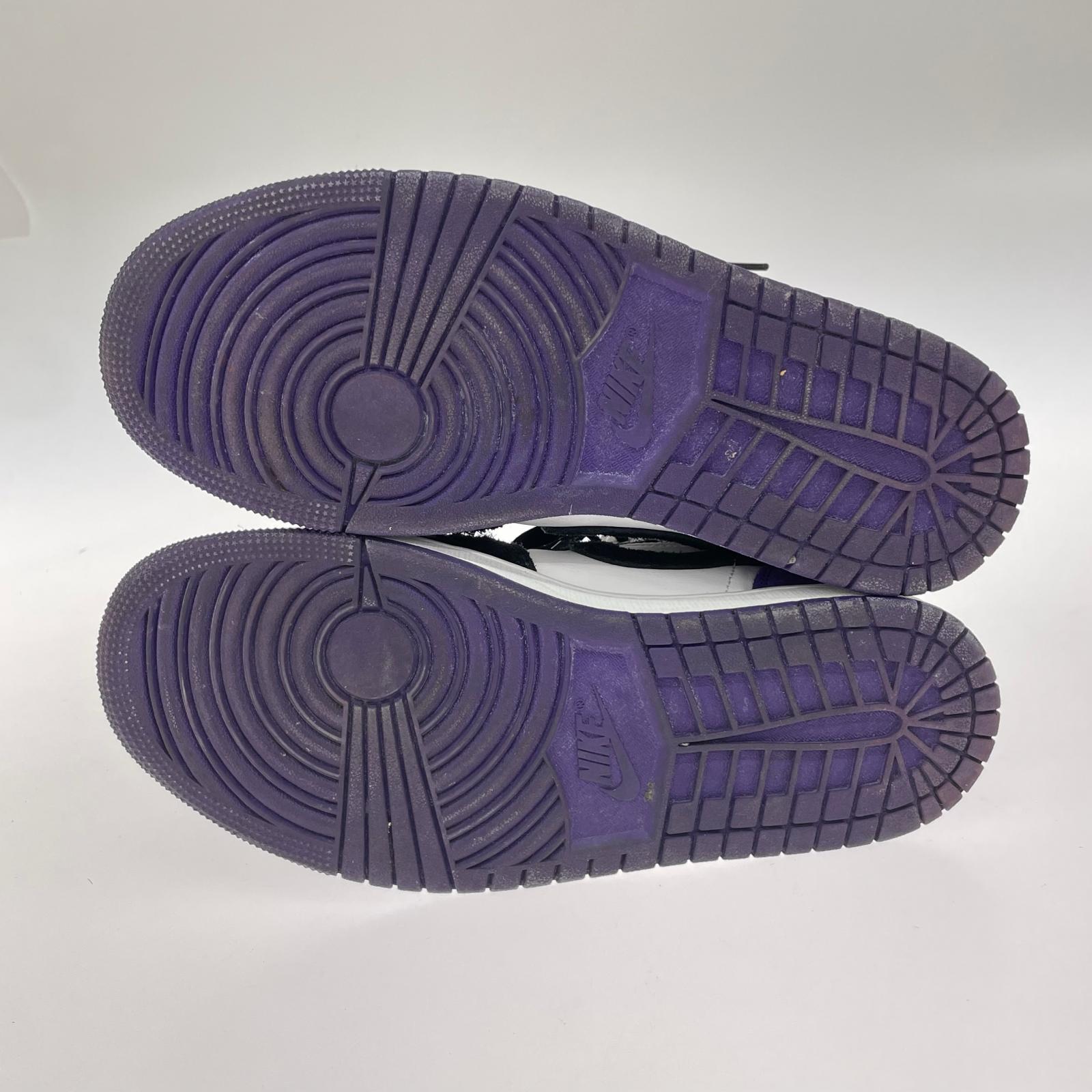 スニーカー Air Jordan 1 Mid "Purple" (26.5) 26.5cm (US8 1/2 UK8 EU43)