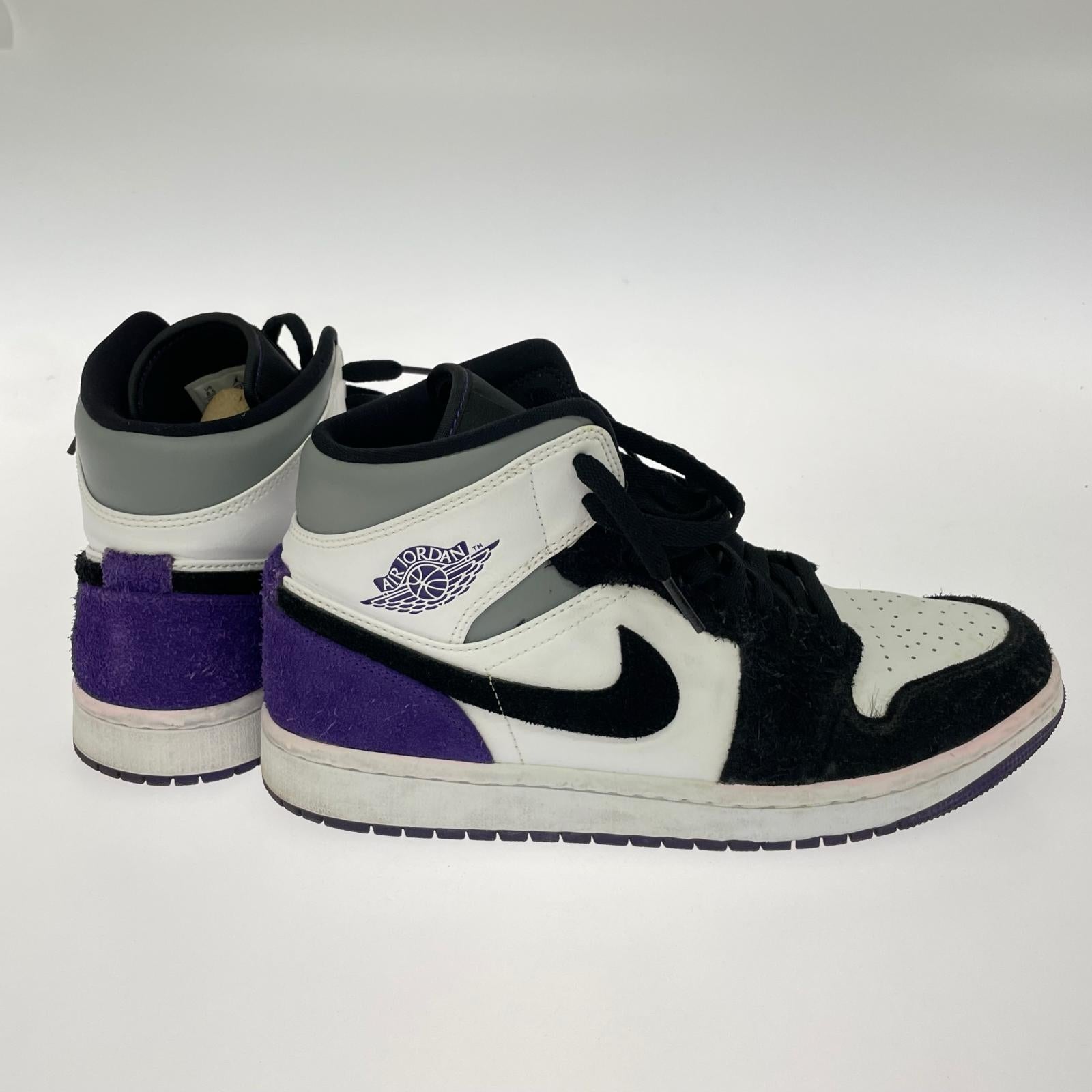 スニーカー Air Jordan 1 Mid "Purple" (26.5) 26.5cm (US8 1/2 UK8 EU43)