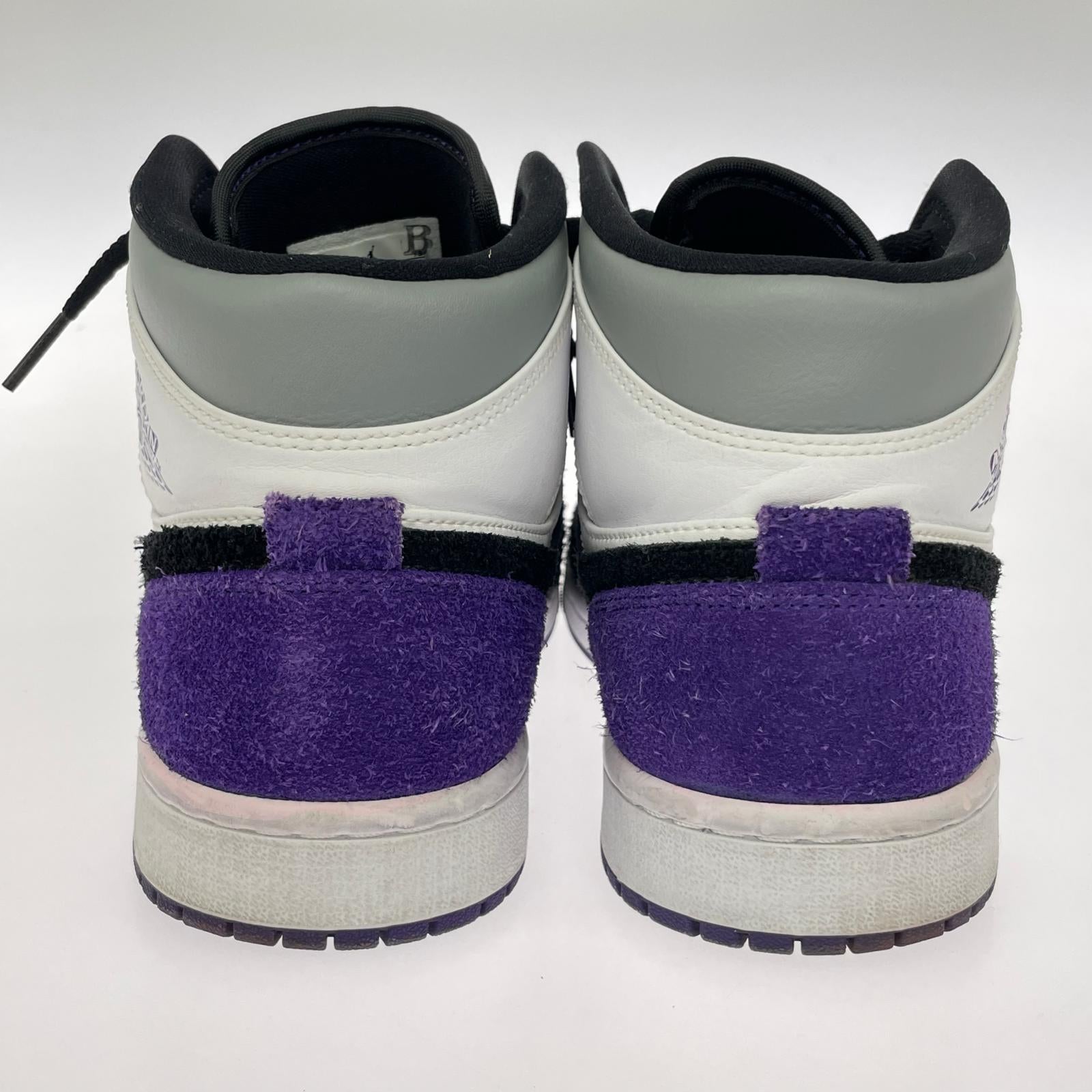 スニーカー Air Jordan 1 Mid "Purple" (26.5) 26.5cm (US8 1/2 UK8 EU43)