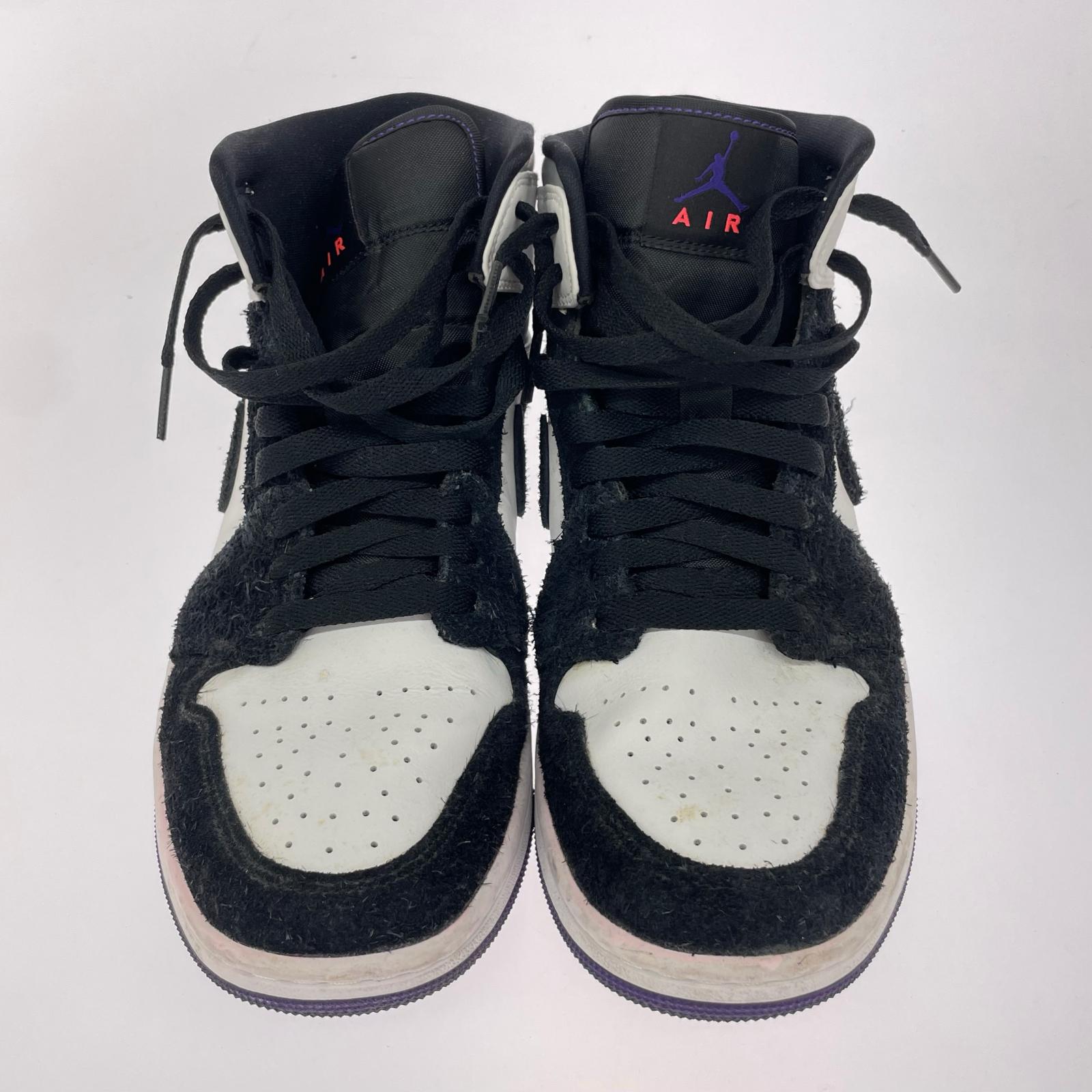 スニーカー Air Jordan 1 Mid "Purple" (26.5) 26.5cm (US8 1/2 UK8 EU43)