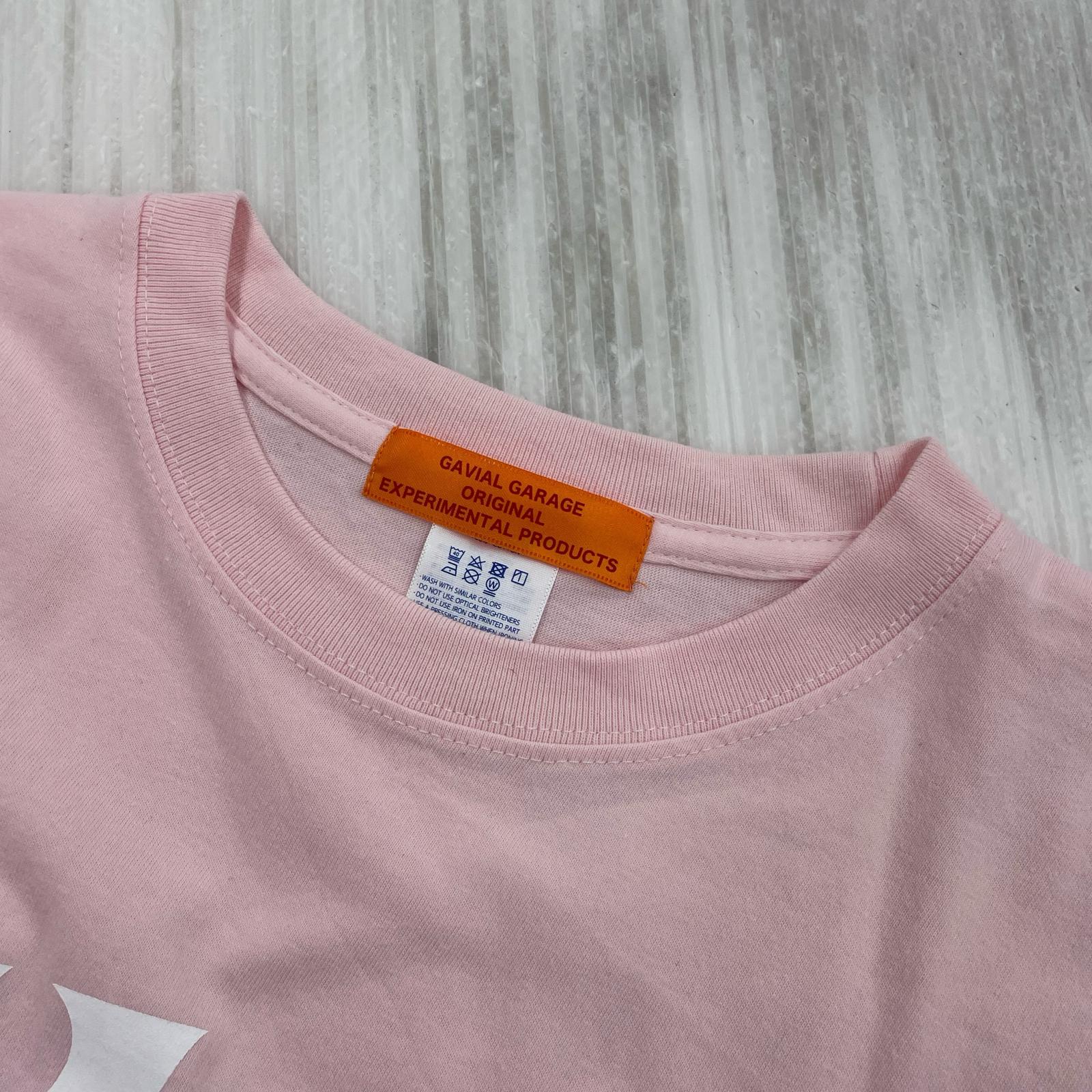 半袖Tシャツ GAVIAL×CANDY STORE L ピンク