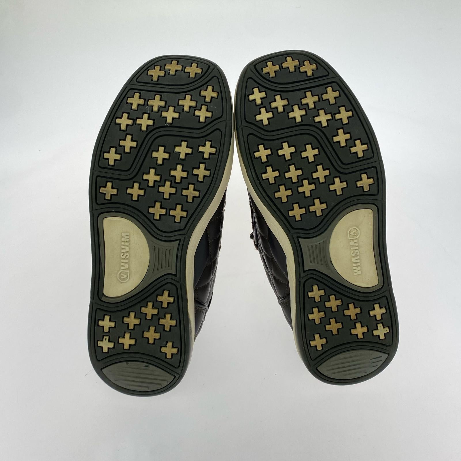 スニーカー キルティング BWN US9.5 ブラウン