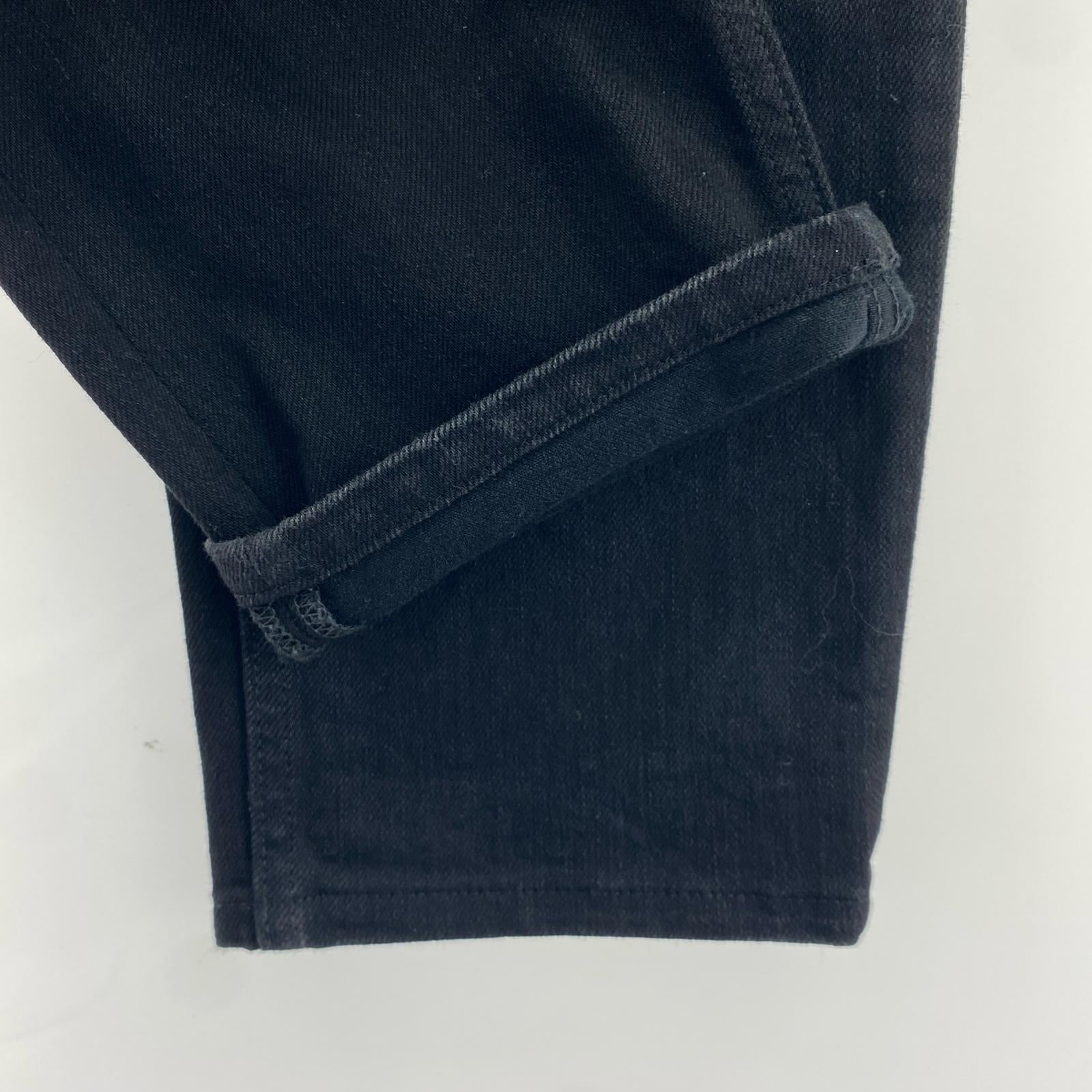 デニムパンツ SLIM STRETCH JEANS BLK L L ブラック