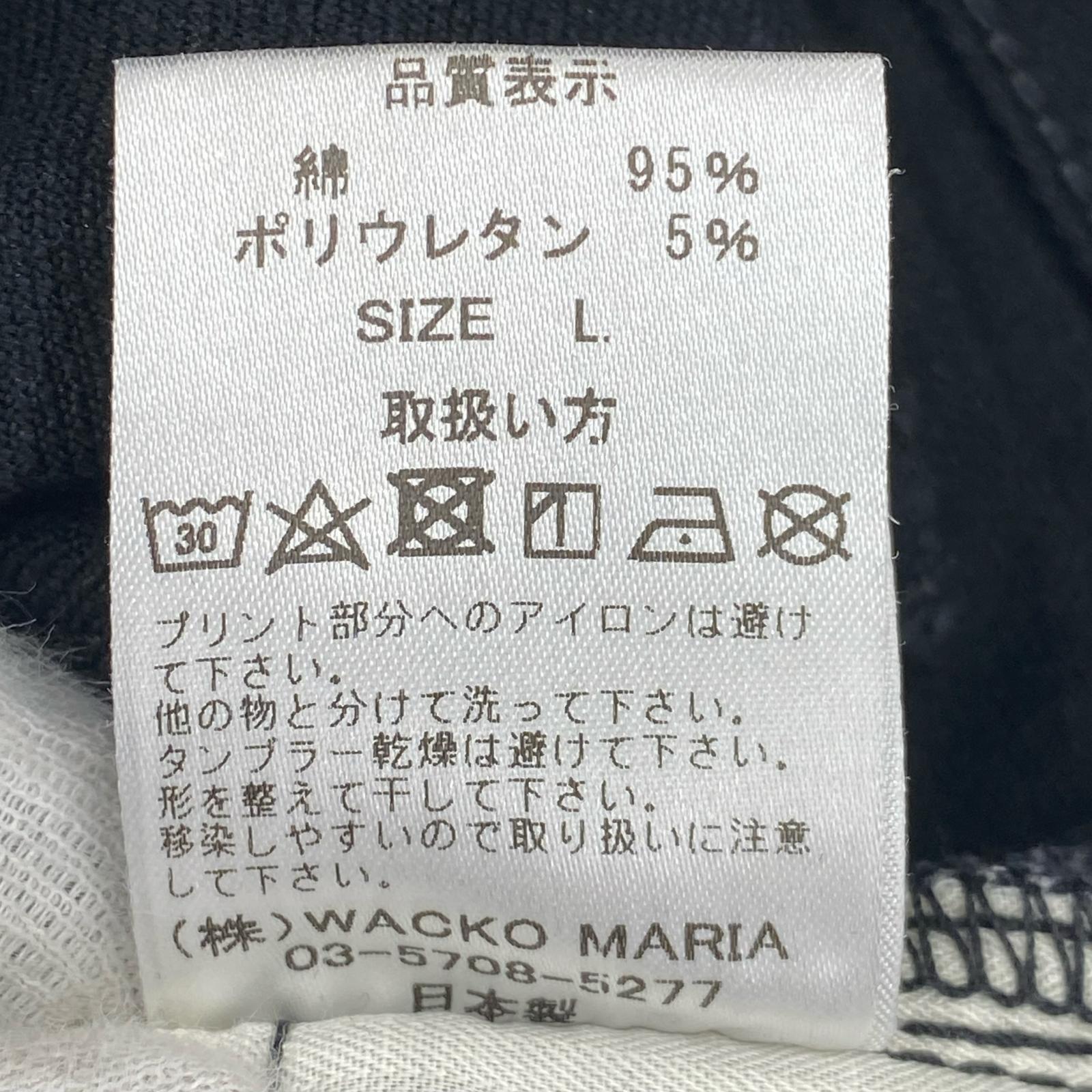 デニムパンツ SLIM STRETCH JEANS BLK L L ブラック