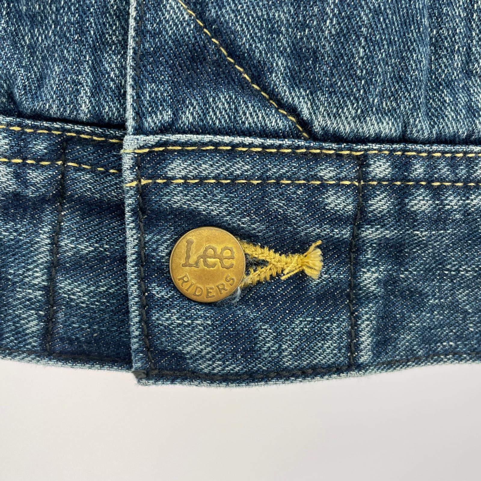 デニムジャケット 101LJ SD Storm Rider Denim Jacket (XL) ブルー