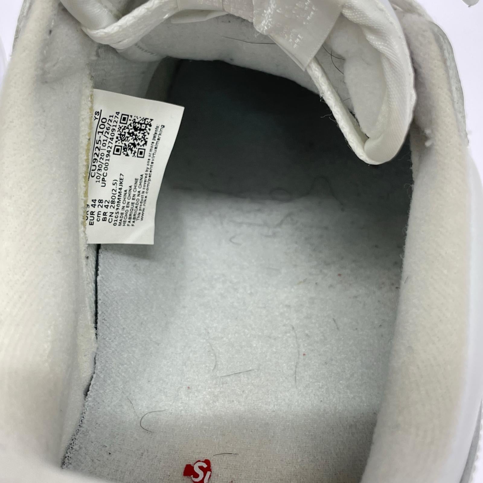 スニーカー ×Supreme Air Force 1 Low (28.0cm) 28cm (US10 UK9 1/2 EU46) ホワイト