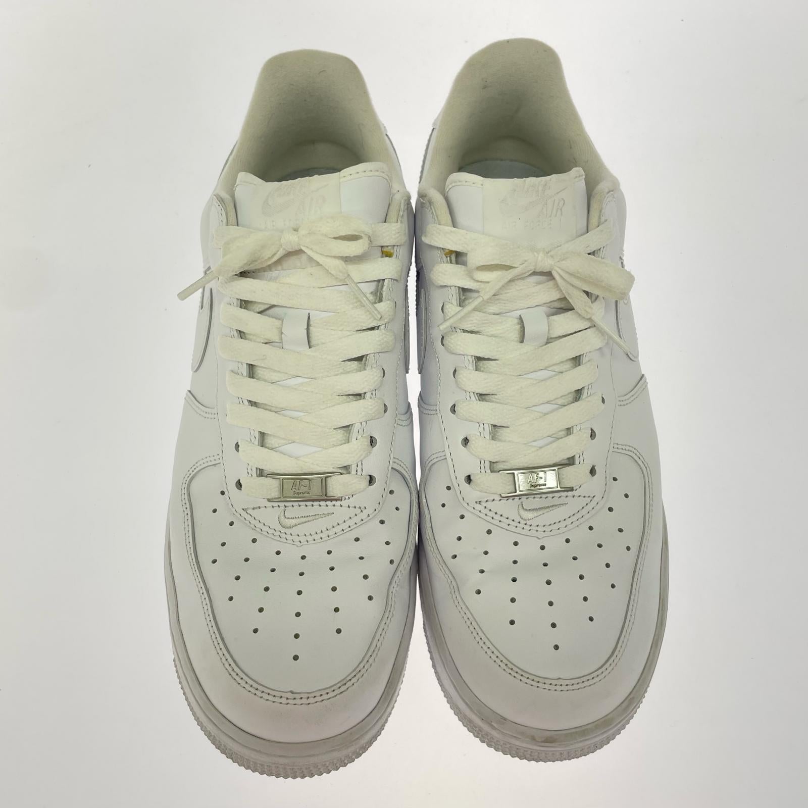 スニーカー ×Supreme Air Force 1 Low (28.0cm) 28cm (US10 UK9 1/2 EU46) ホワイト