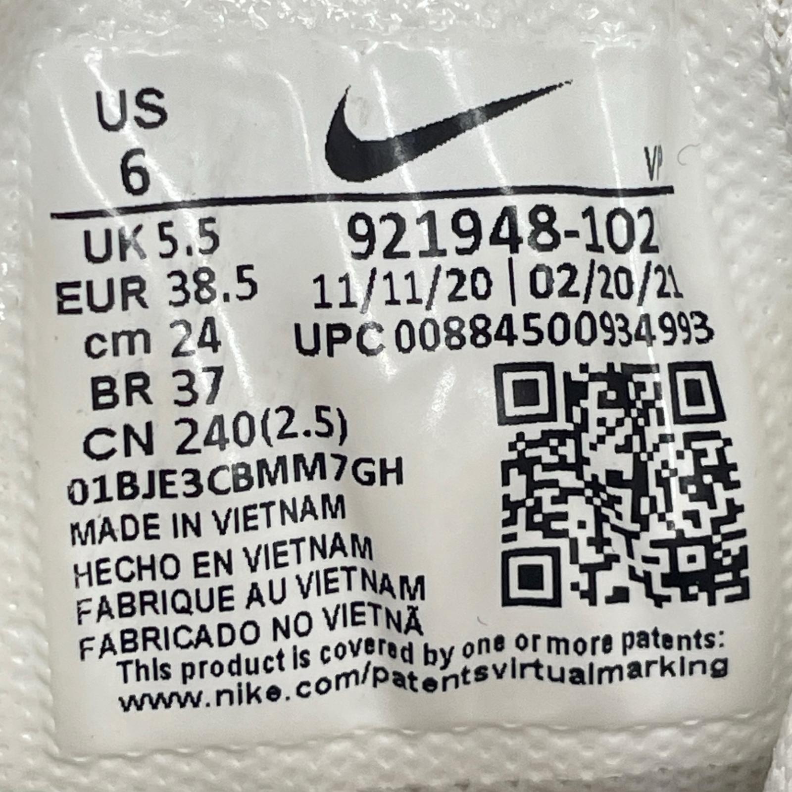 スニーカー AIR MORE UPTEMPO (24.0) 921948-102 24cm (US6 UK5 1/2 EU38) ホワイト
